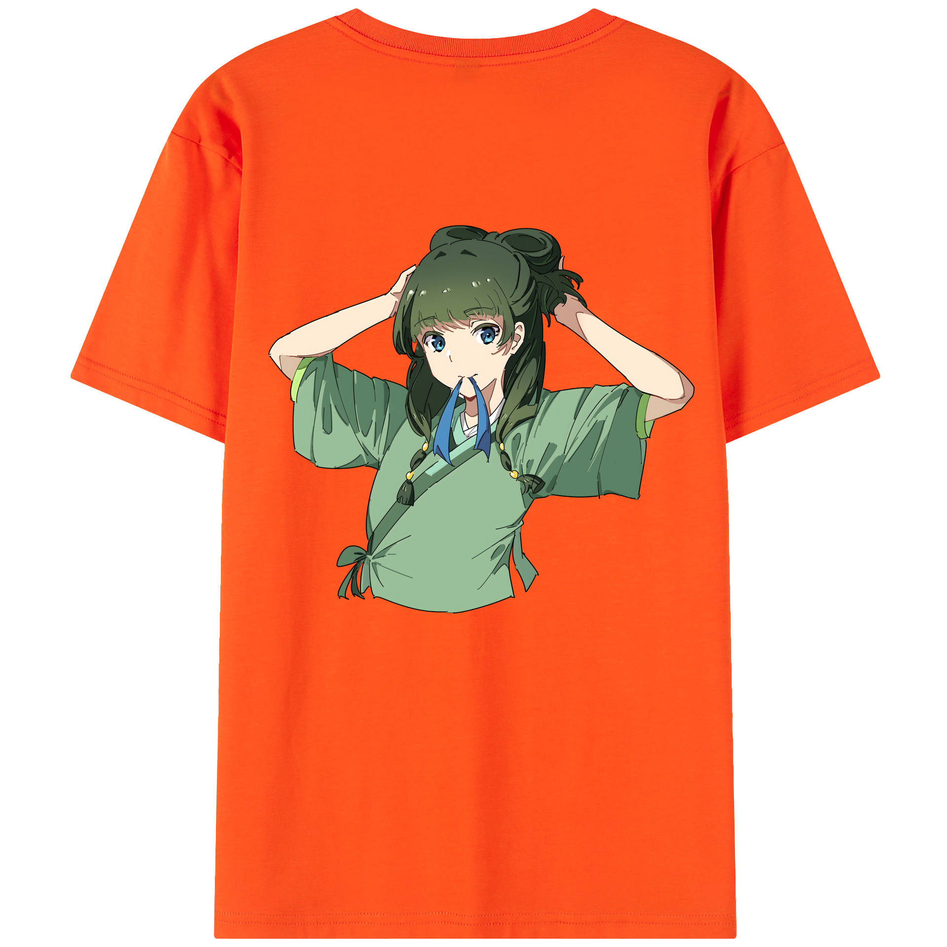 （画像用） 薬屋のひとりごと The Apothecary Diaries 綿100％半袖Tシャツ（背面プリント）