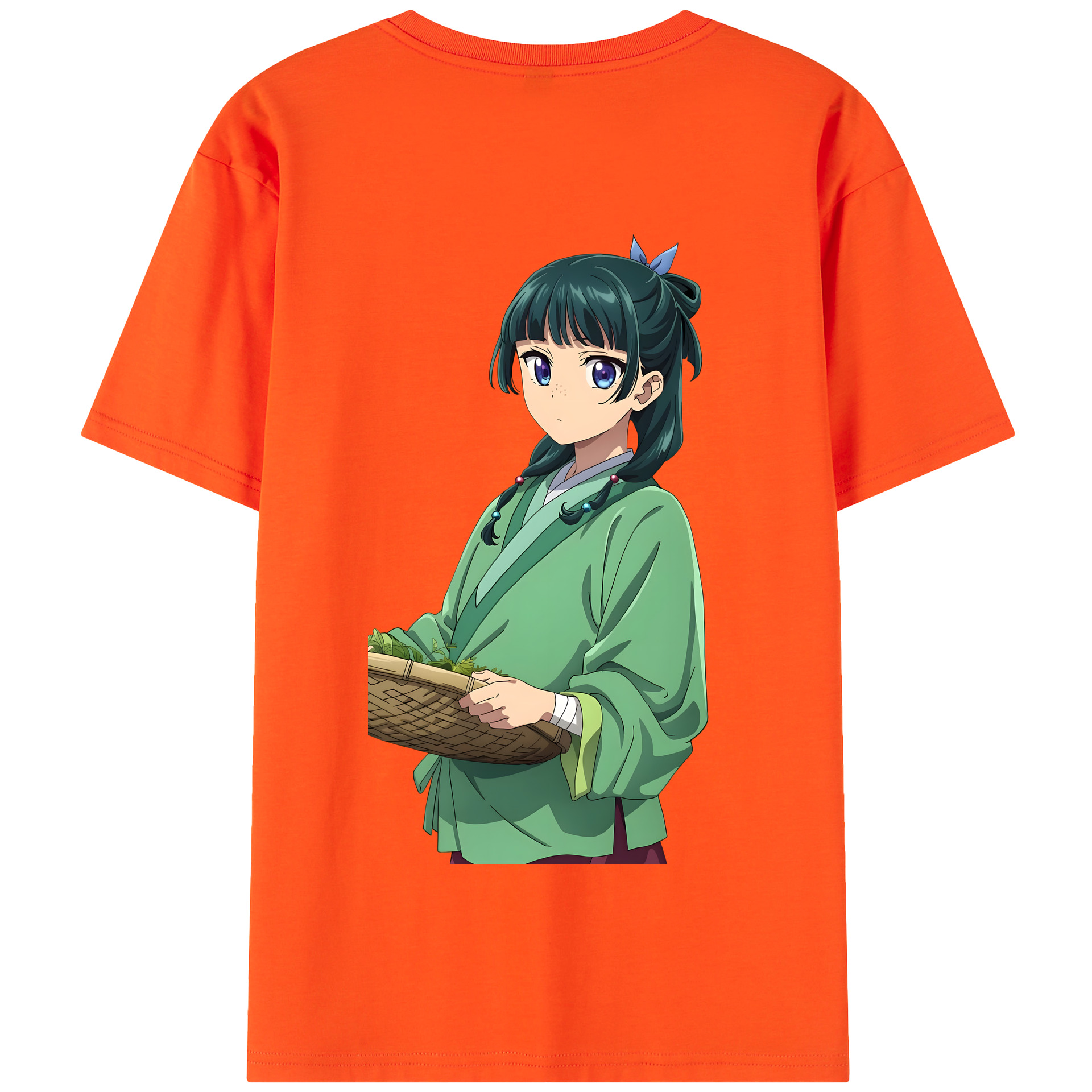 （画像用） 薬屋のひとりごと The Apothecary Diaries 綿100％半袖Tシャツ（背面プリント）