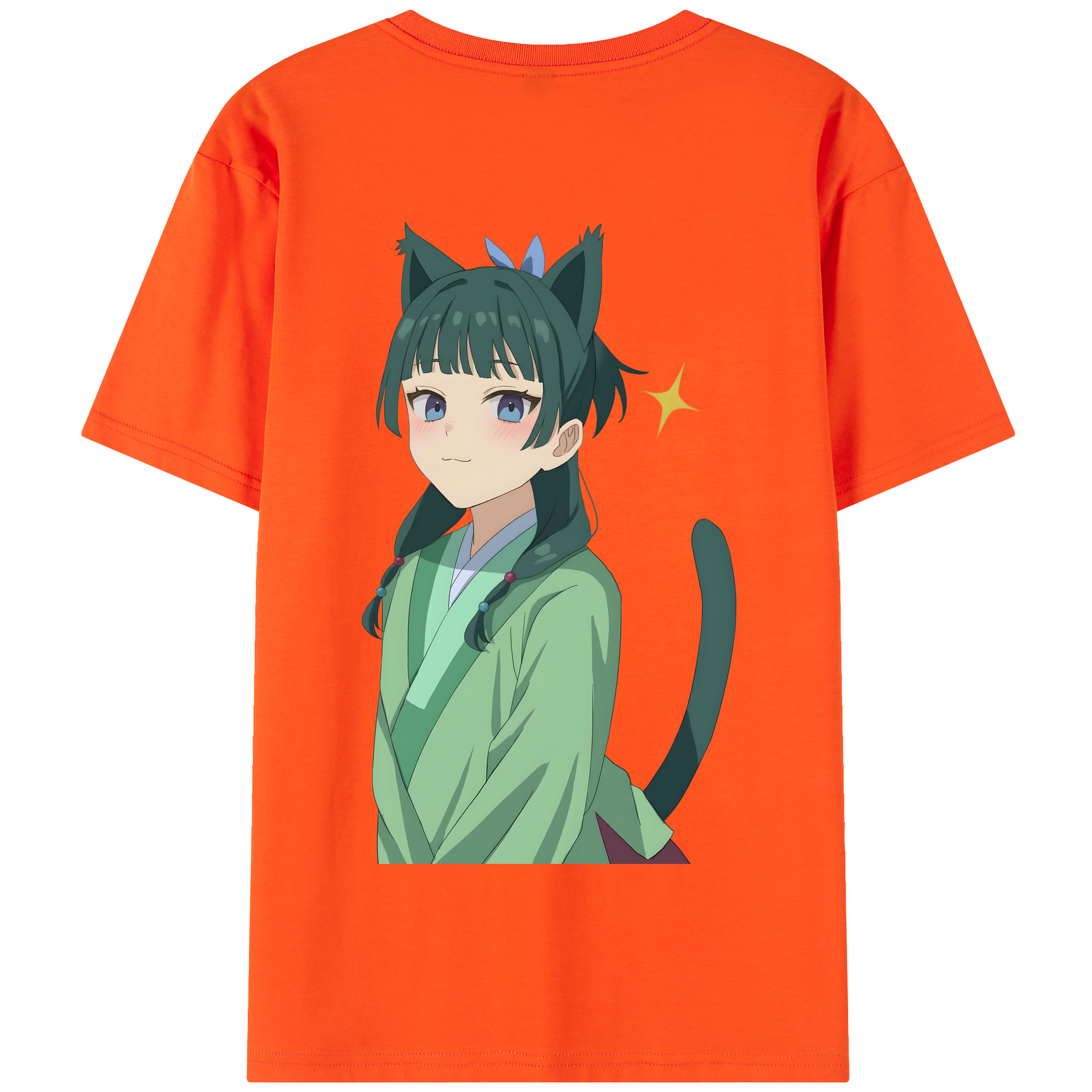 （画像用） 薬屋のひとりごと The Apothecary Diaries 綿100％半袖Tシャツ（背面プリント）