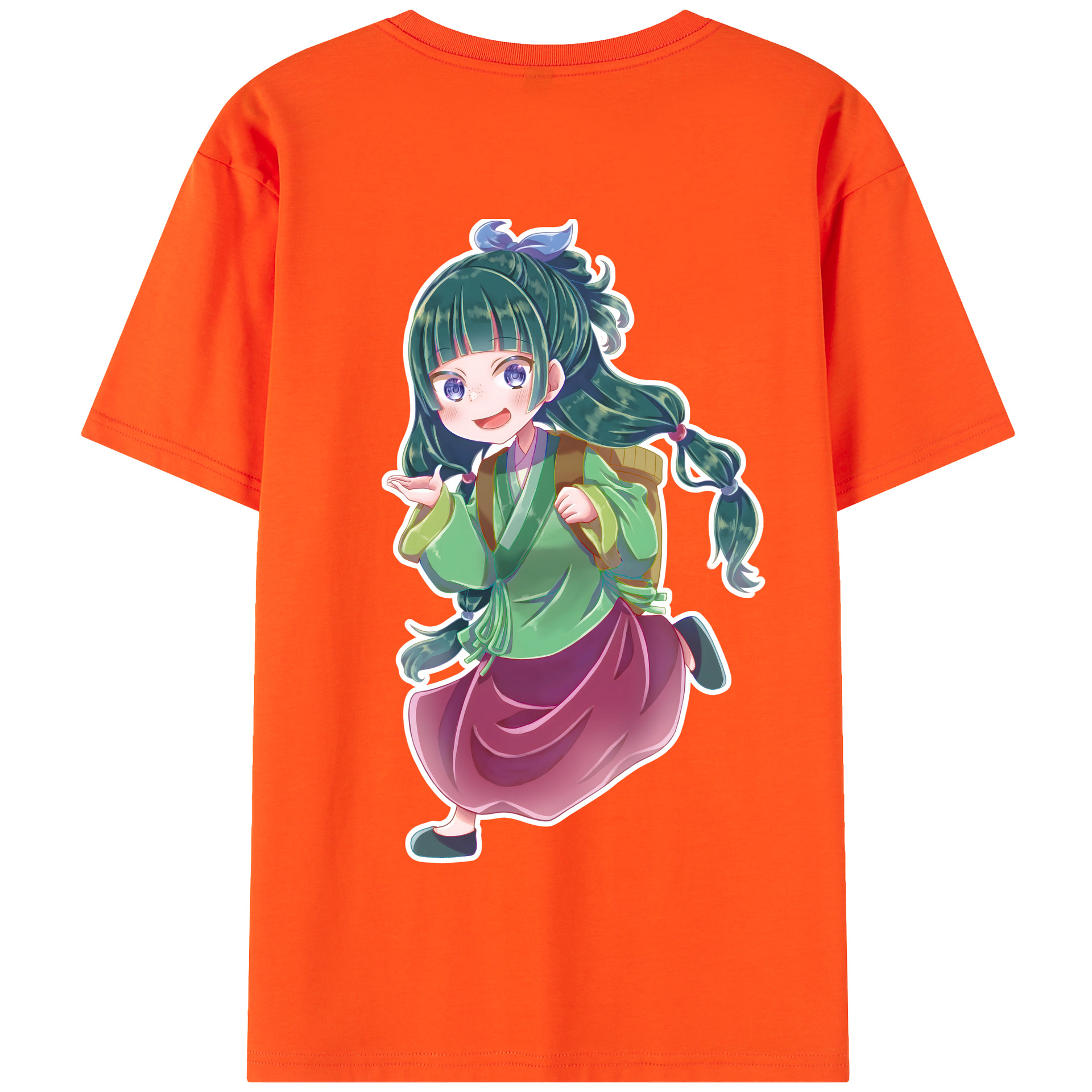 （画像用） 薬屋のひとりごと The Apothecary Diaries 綿100％半袖Tシャツ（背面プリント）