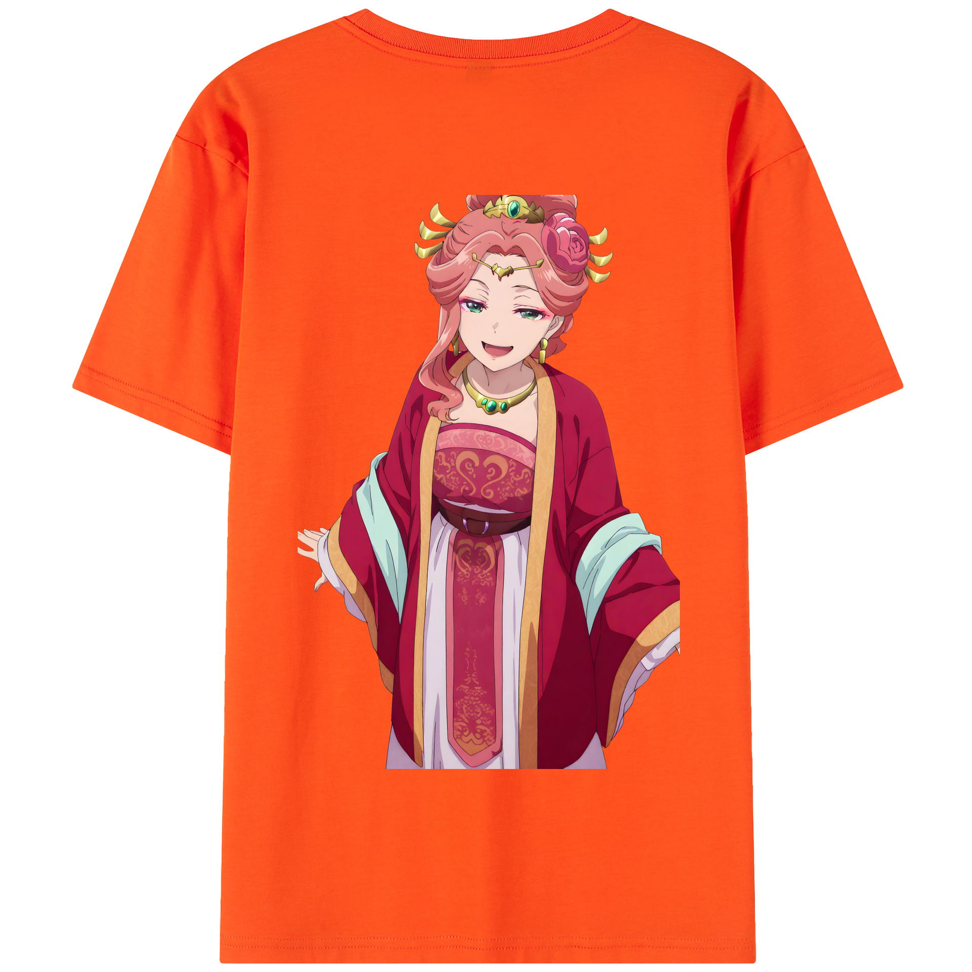 （画像用） 薬屋のひとりごと The Apothecary Diaries 綿100％半袖Tシャツ（背面プリント）