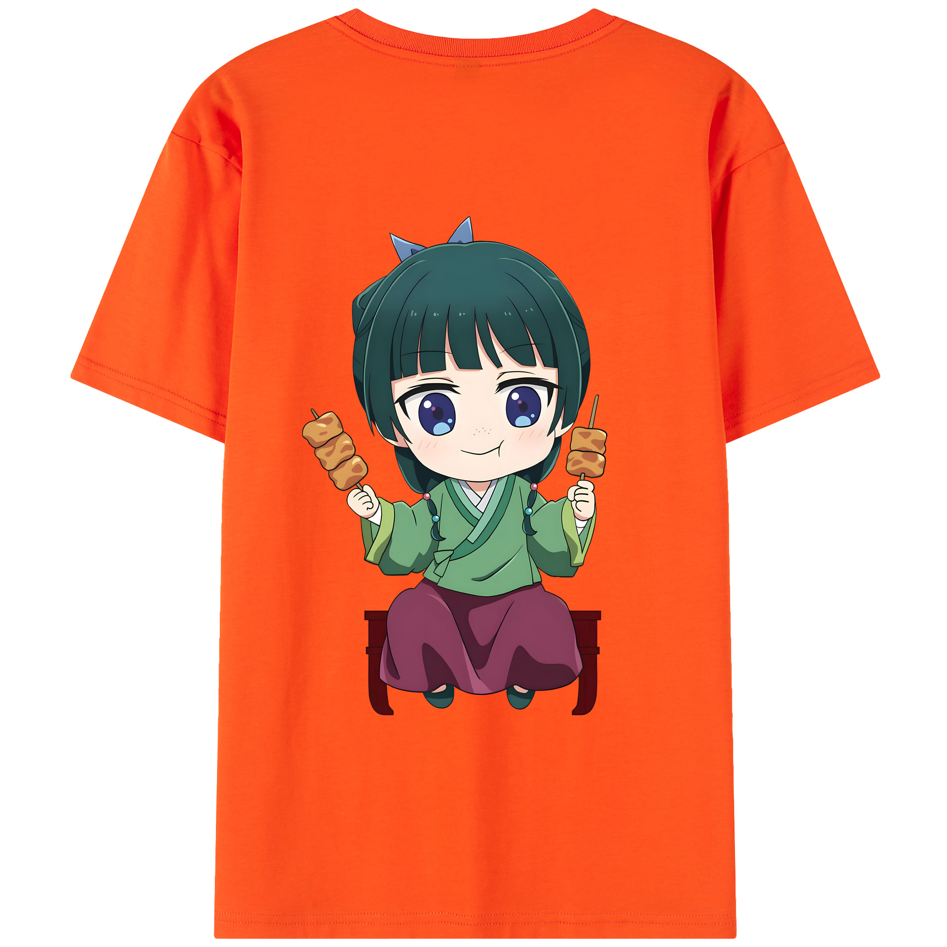 （画像用） 薬屋のひとりごと The Apothecary Diaries 綿100％半袖Tシャツ（背面プリント）