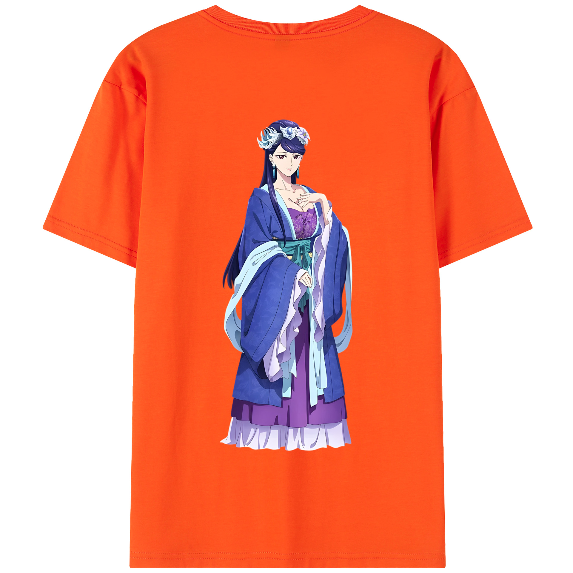 （画像用） 薬屋のひとりごと The Apothecary Diaries 綿100％半袖Tシャツ（背面プリント）