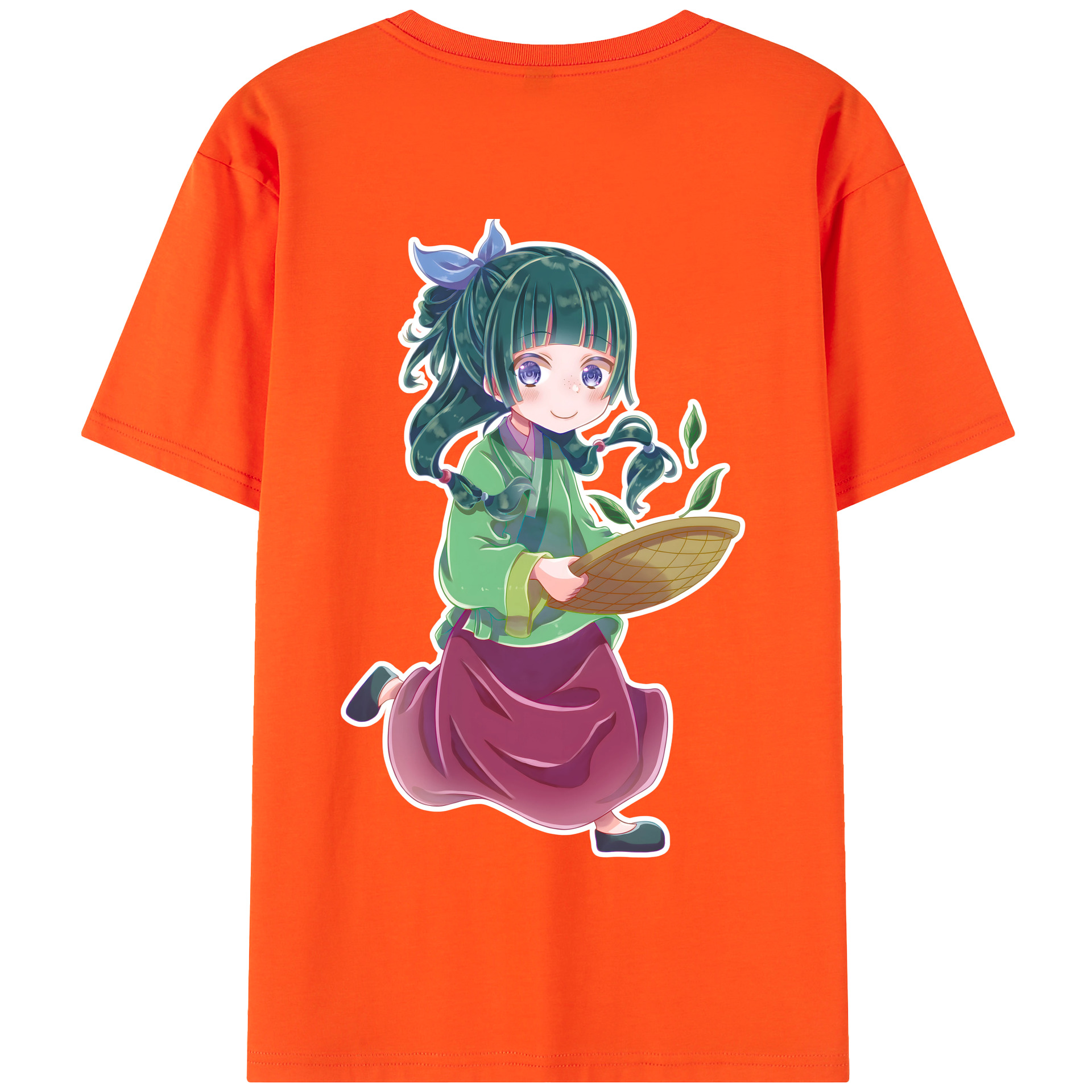 （画像用） 薬屋のひとりごと The Apothecary Diaries 綿100％半袖Tシャツ（背面プリント）