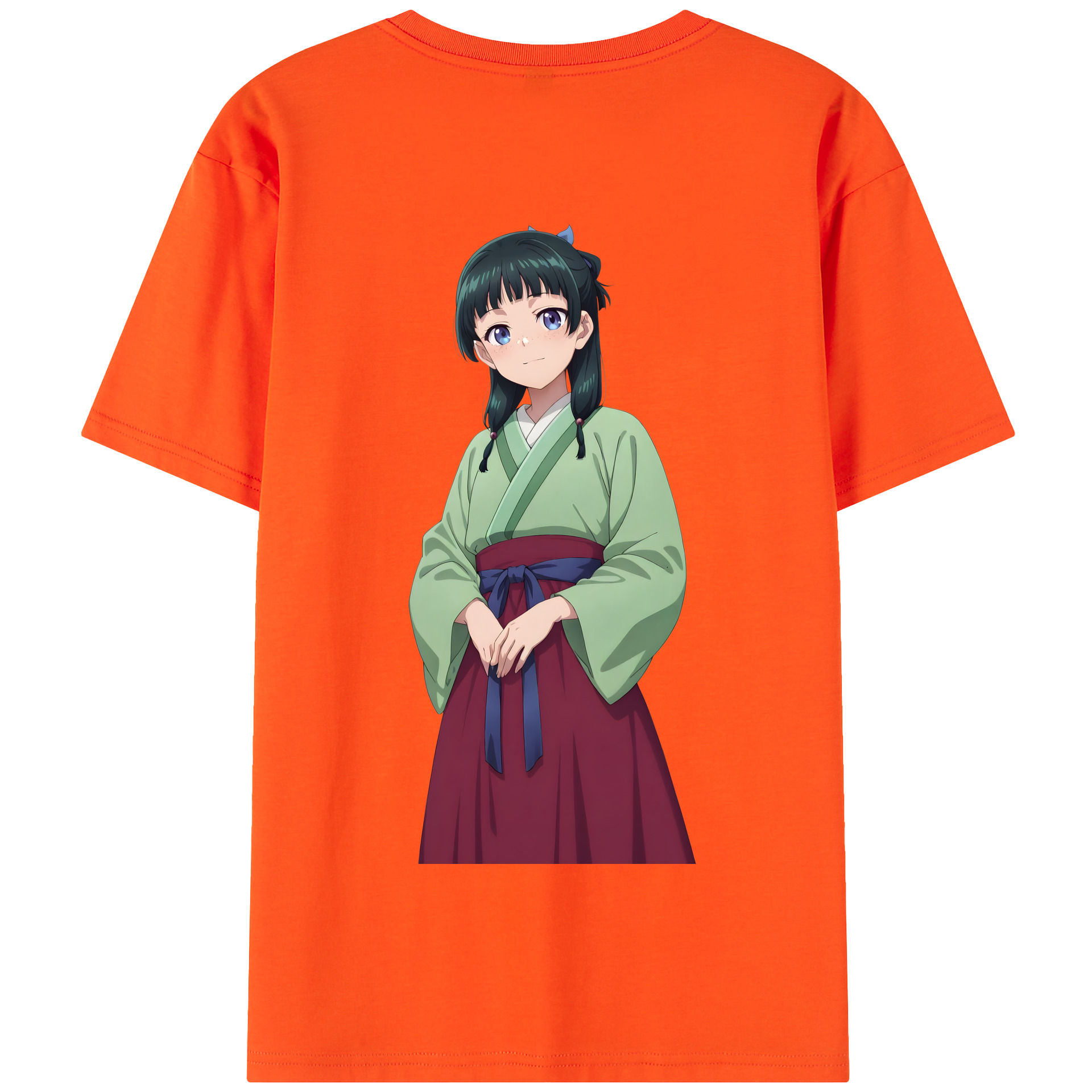 （画像用） 薬屋のひとりごと The Apothecary Diaries 綿100％半袖Tシャツ（背面プリント）