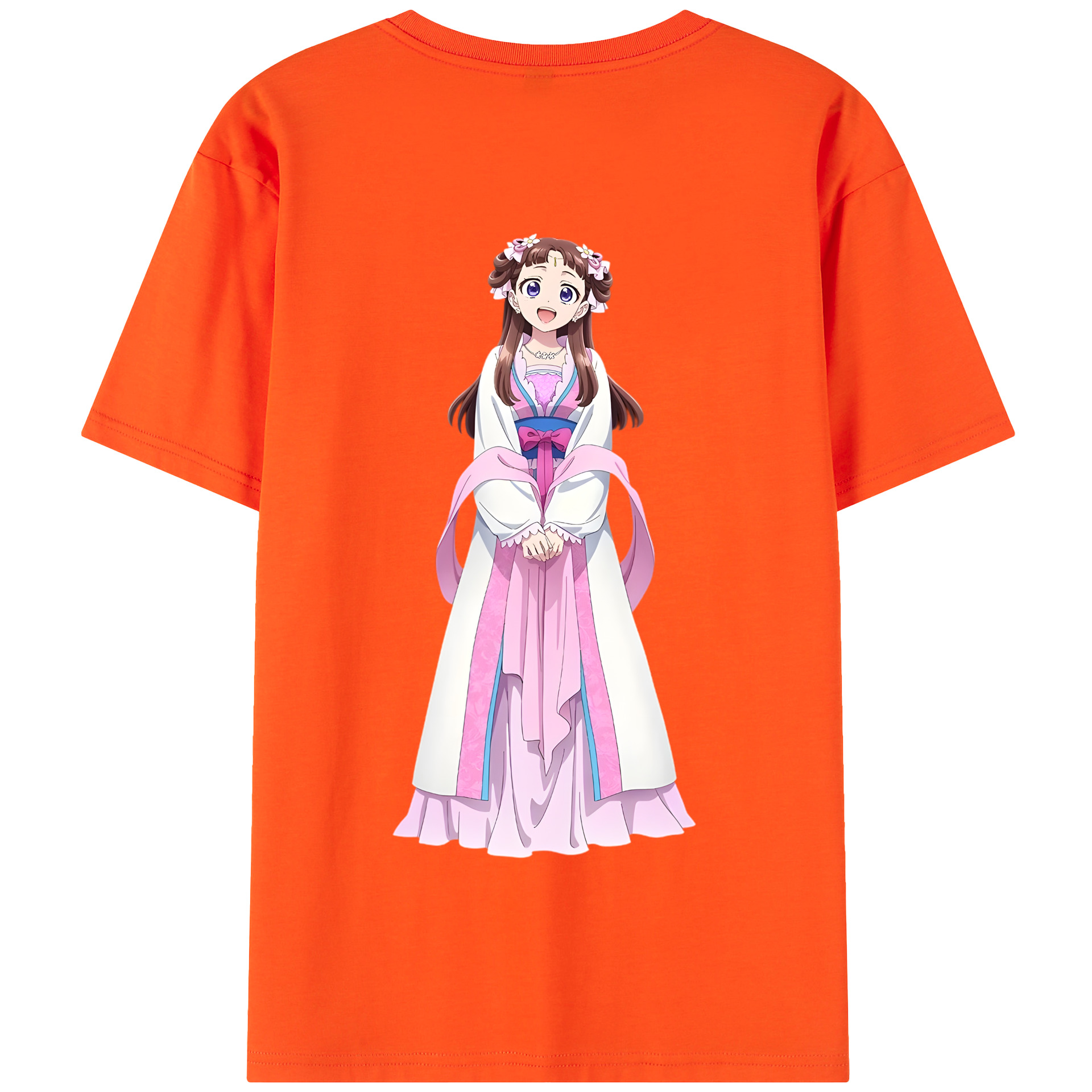 （画像用） 薬屋のひとりごと The Apothecary Diaries 綿100％半袖Tシャツ（背面プリント）