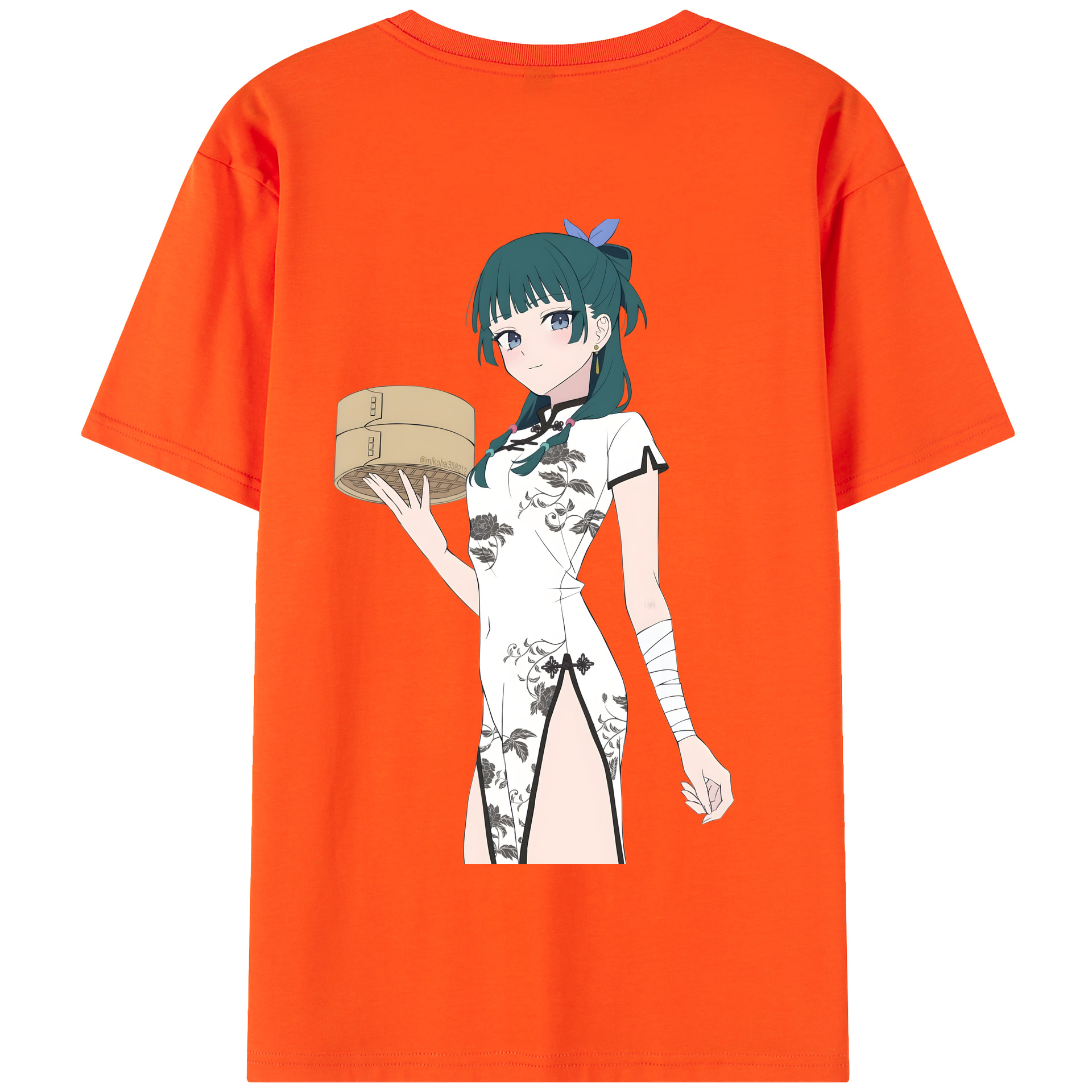 （画像用） 薬屋のひとりごと The Apothecary Diaries 綿100％半袖Tシャツ（背面プリント）