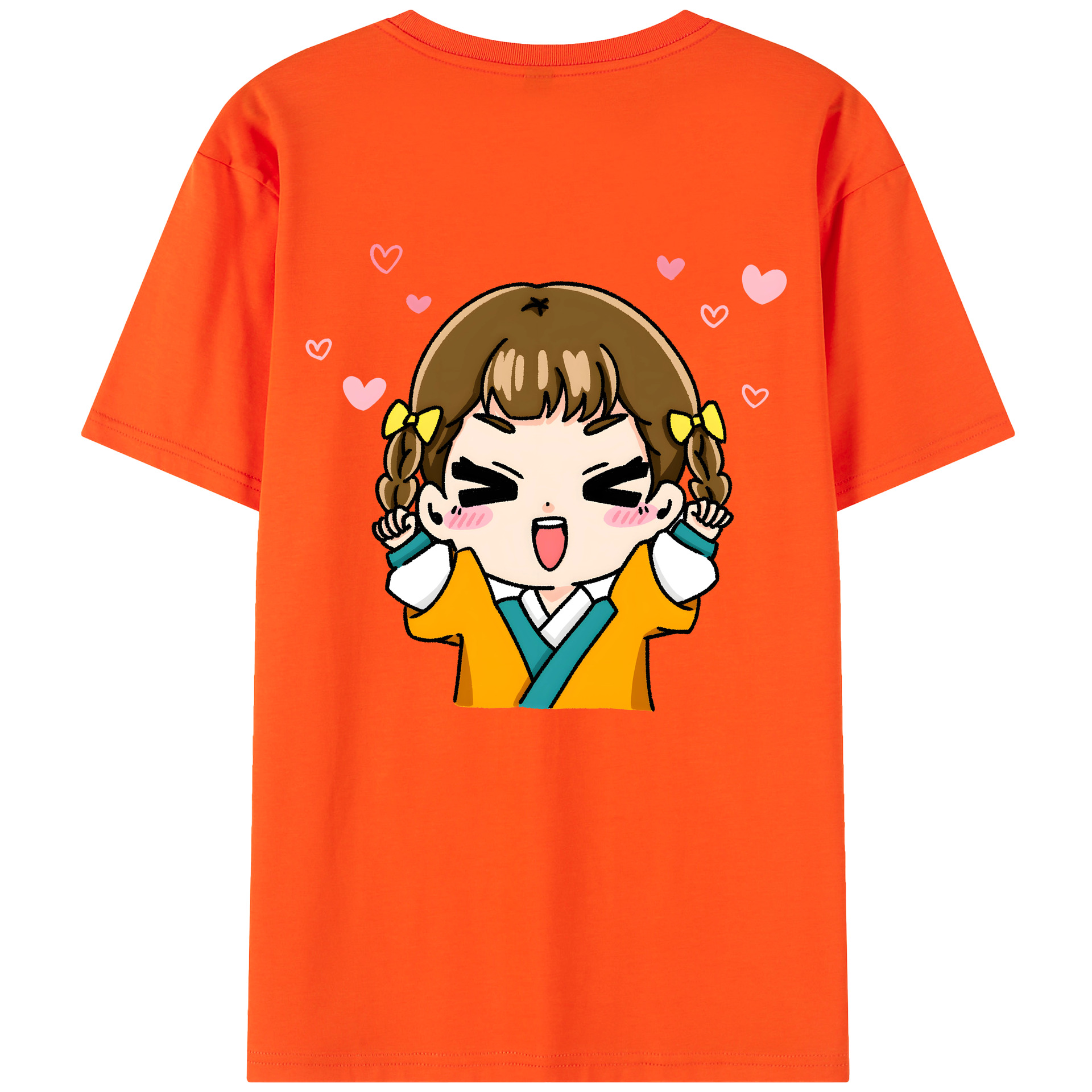 （画像用） 薬屋のひとりごと The Apothecary Diaries 綿100％半袖Tシャツ（背面プリント）