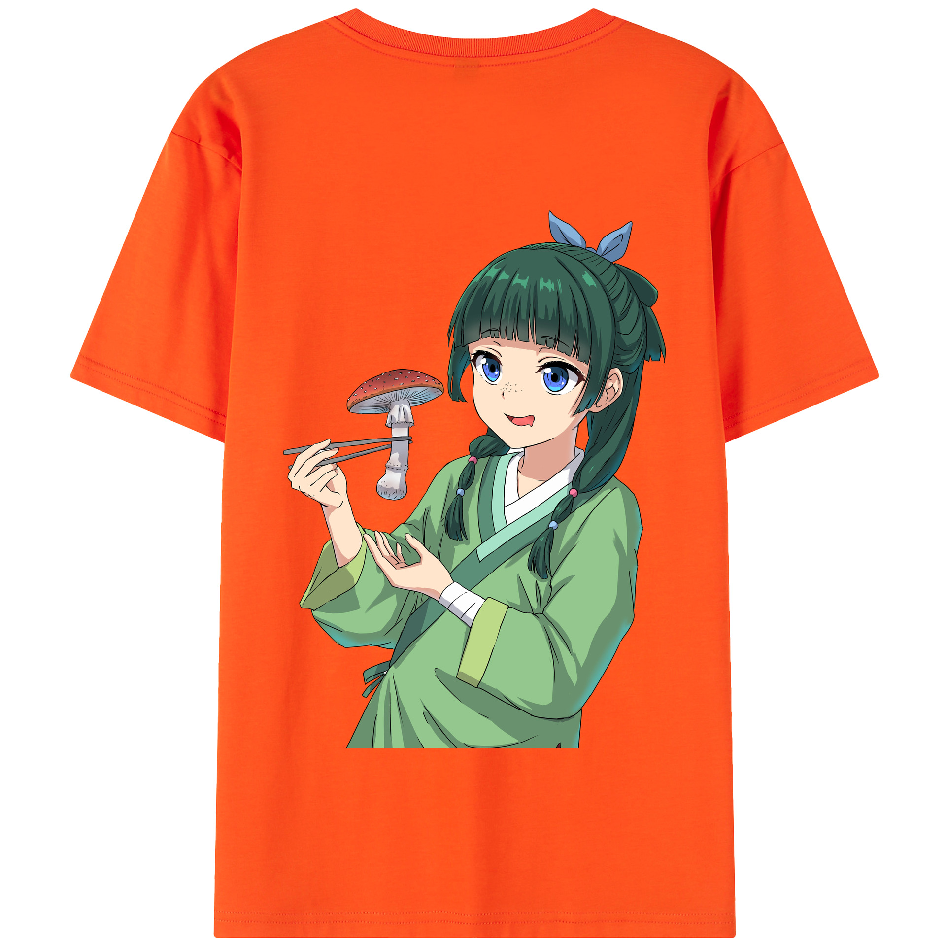 （画像用） 薬屋のひとりごと The Apothecary Diaries 綿100％半袖Tシャツ（背面プリント）