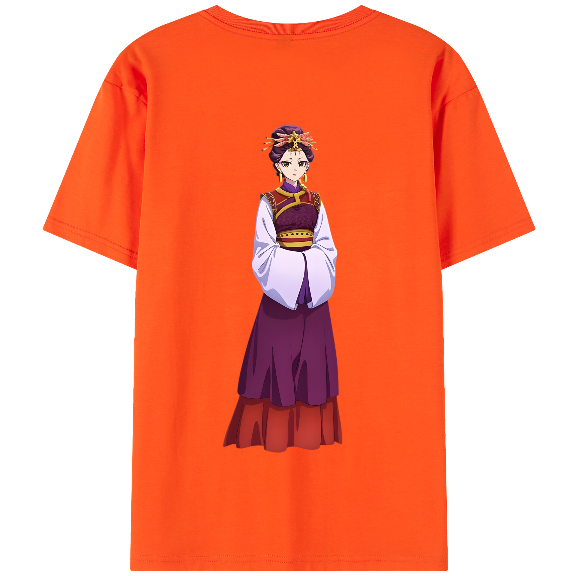 （画像用） 薬屋のひとりごと The Apothecary Diaries 綿100％半袖Tシャツ（背面プリント）