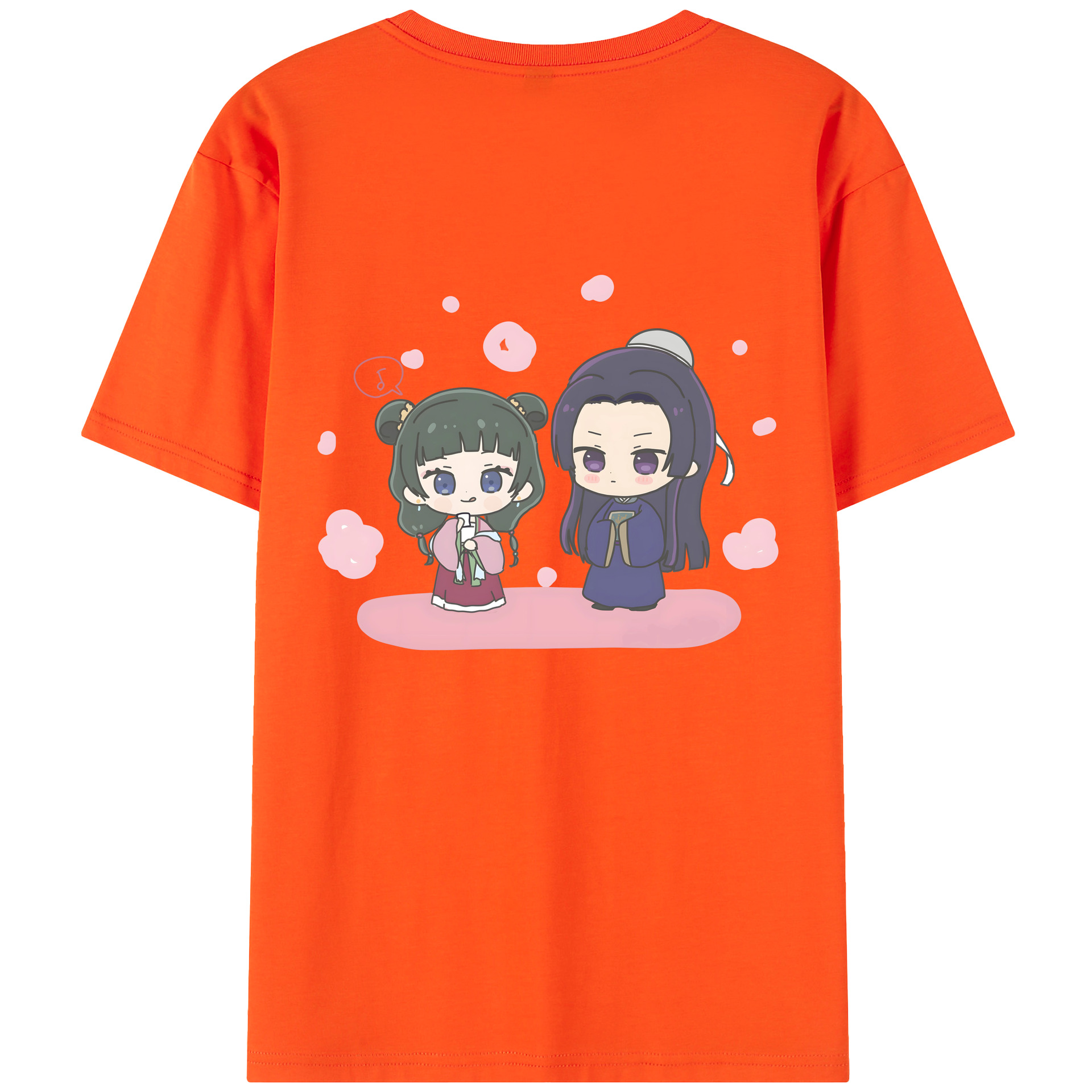 （画像用） 薬屋のひとりごと The Apothecary Diaries 綿100％半袖Tシャツ（背面プリント）