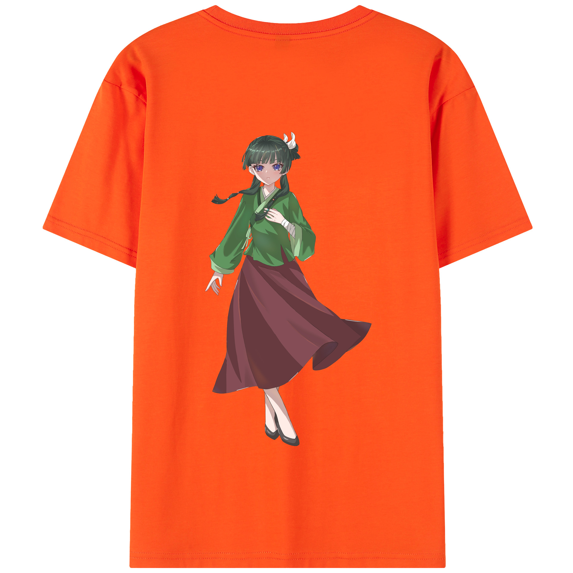 （画像用） 薬屋のひとりごと The Apothecary Diaries 綿100％半袖Tシャツ（背面プリント）