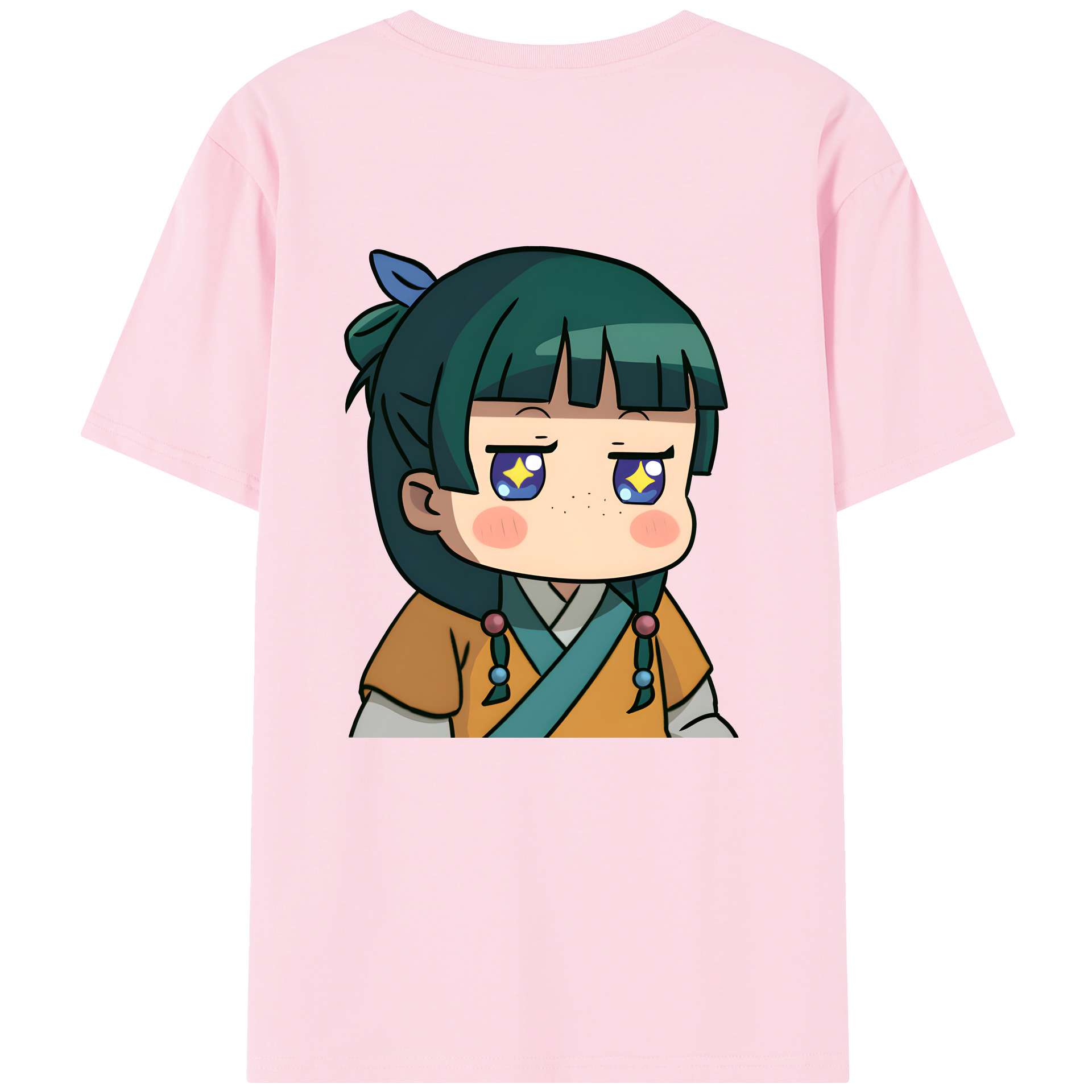 （画像用） 薬屋のひとりごと The Apothecary Diaries 綿100％半袖Tシャツ（背面プリント）