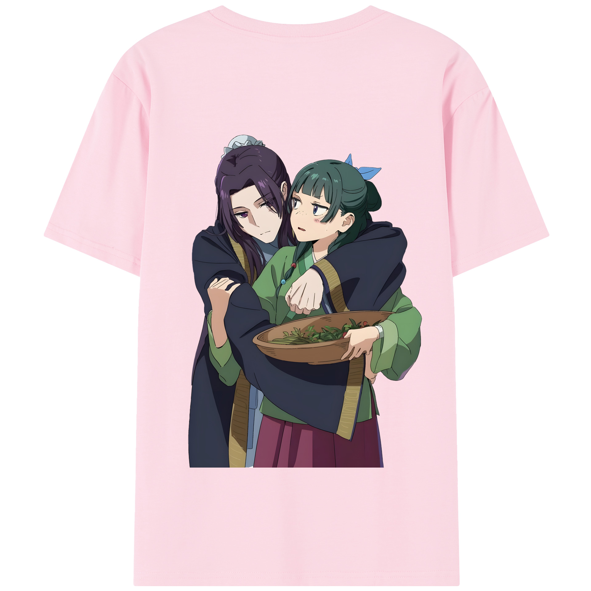 （画像用） 薬屋のひとりごと The Apothecary Diaries 綿100％半袖Tシャツ（背面プリント）