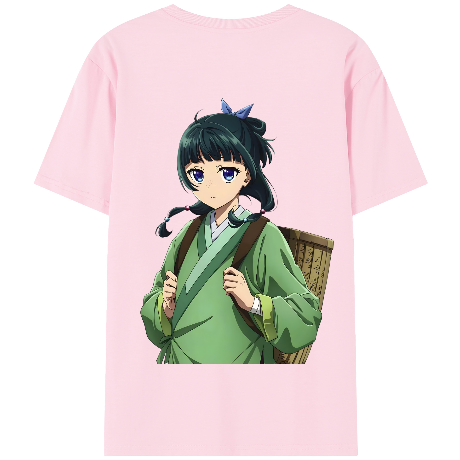 （画像用） 薬屋のひとりごと The Apothecary Diaries 綿100％半袖Tシャツ（背面プリント）