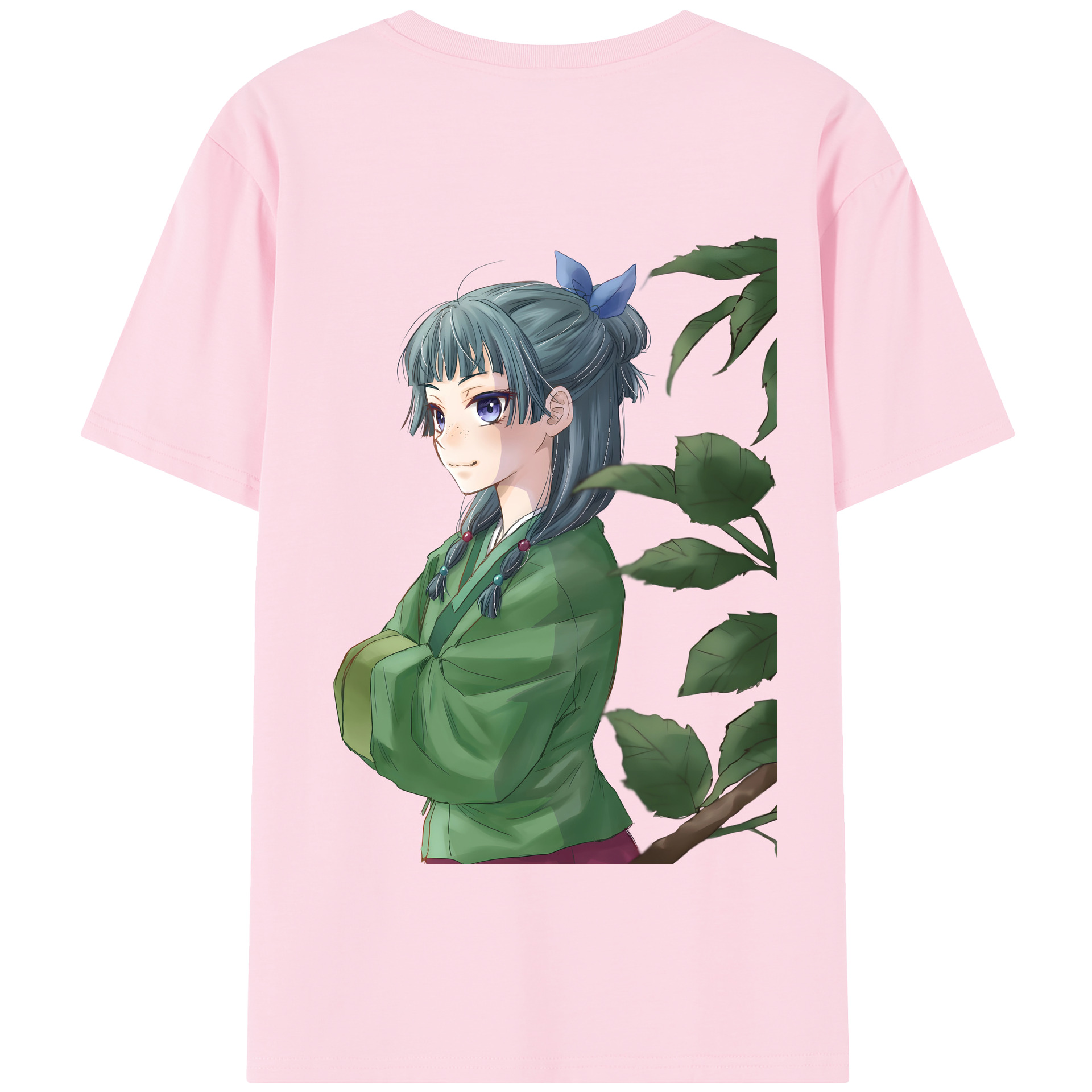 （画像用） 薬屋のひとりごと The Apothecary Diaries 綿100％半袖Tシャツ（背面プリント）