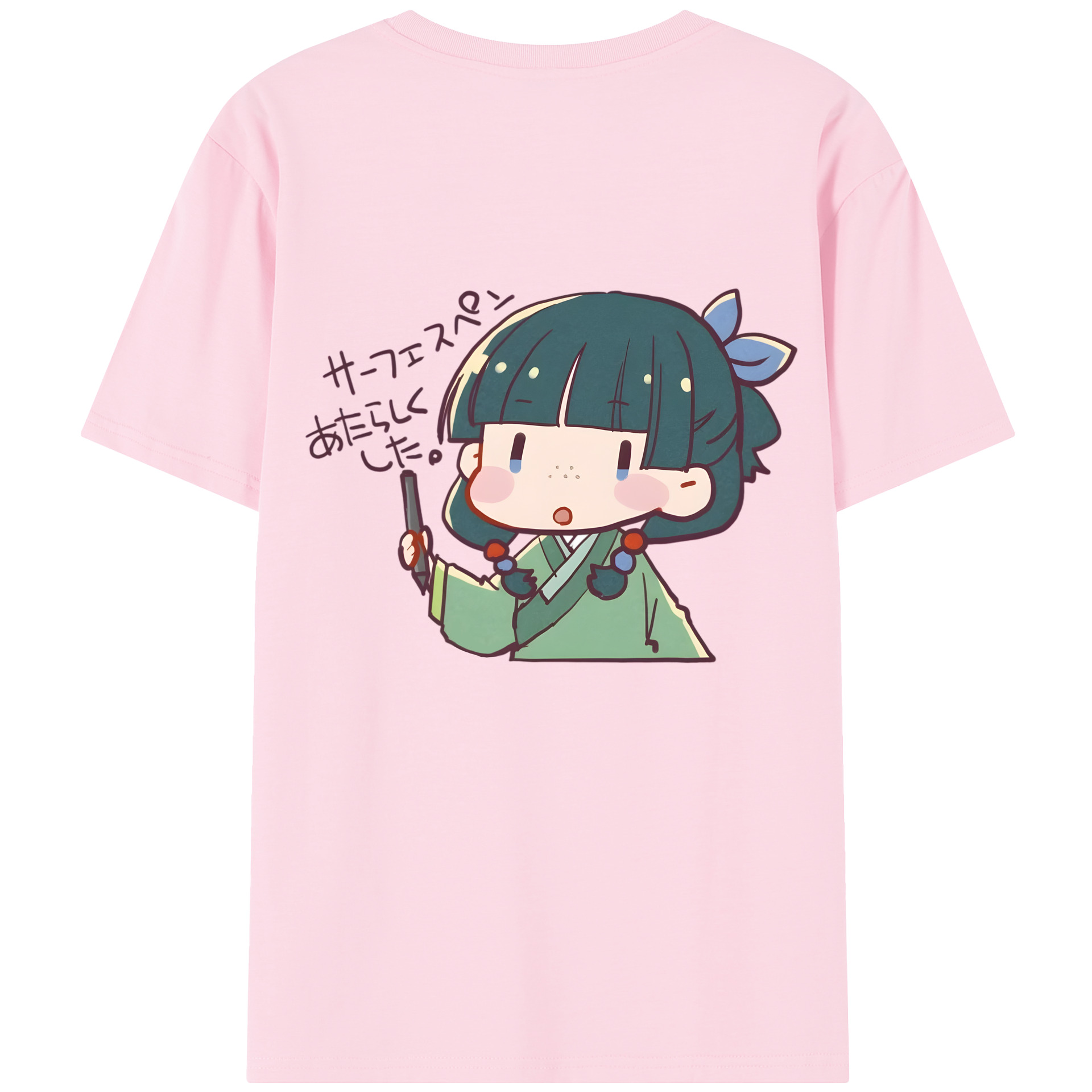 （画像用） 薬屋のひとりごと The Apothecary Diaries 綿100％半袖Tシャツ（背面プリント）