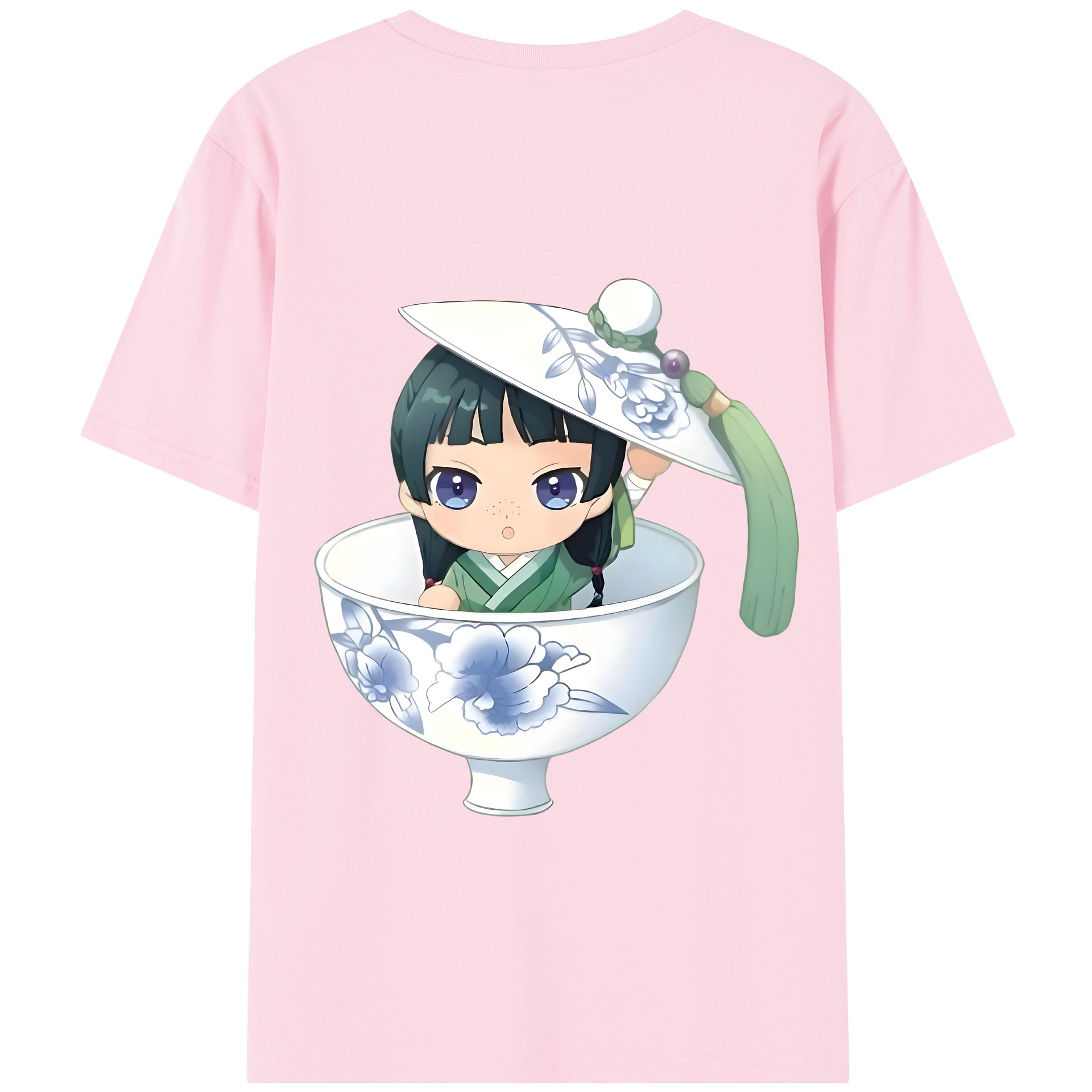 （画像用） 薬屋のひとりごと The Apothecary Diaries 綿100％半袖Tシャツ（背面プリント）