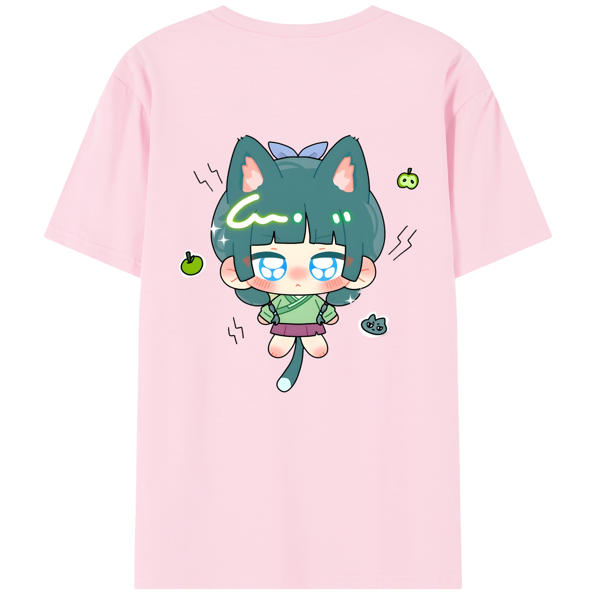 （画像用） 薬屋のひとりごと The Apothecary Diaries 綿100％半袖Tシャツ（背面プリント）
