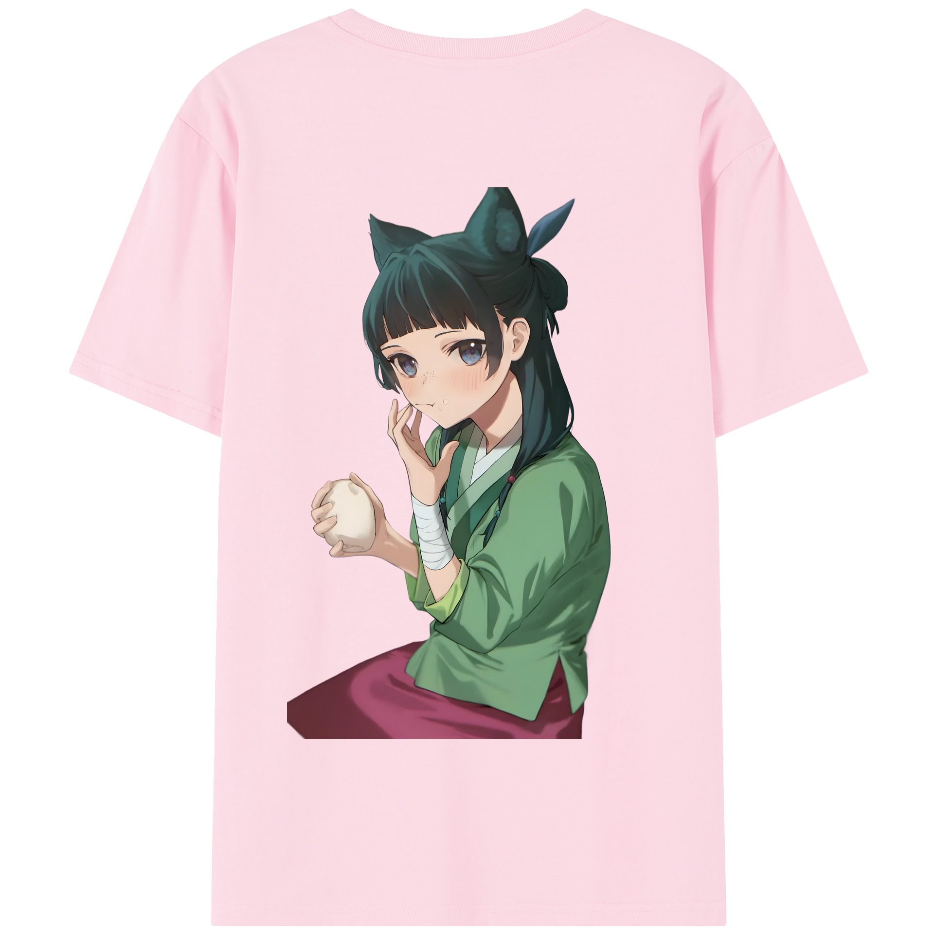 （画像用） 薬屋のひとりごと The Apothecary Diaries 綿100％半袖Tシャツ（背面プリント）