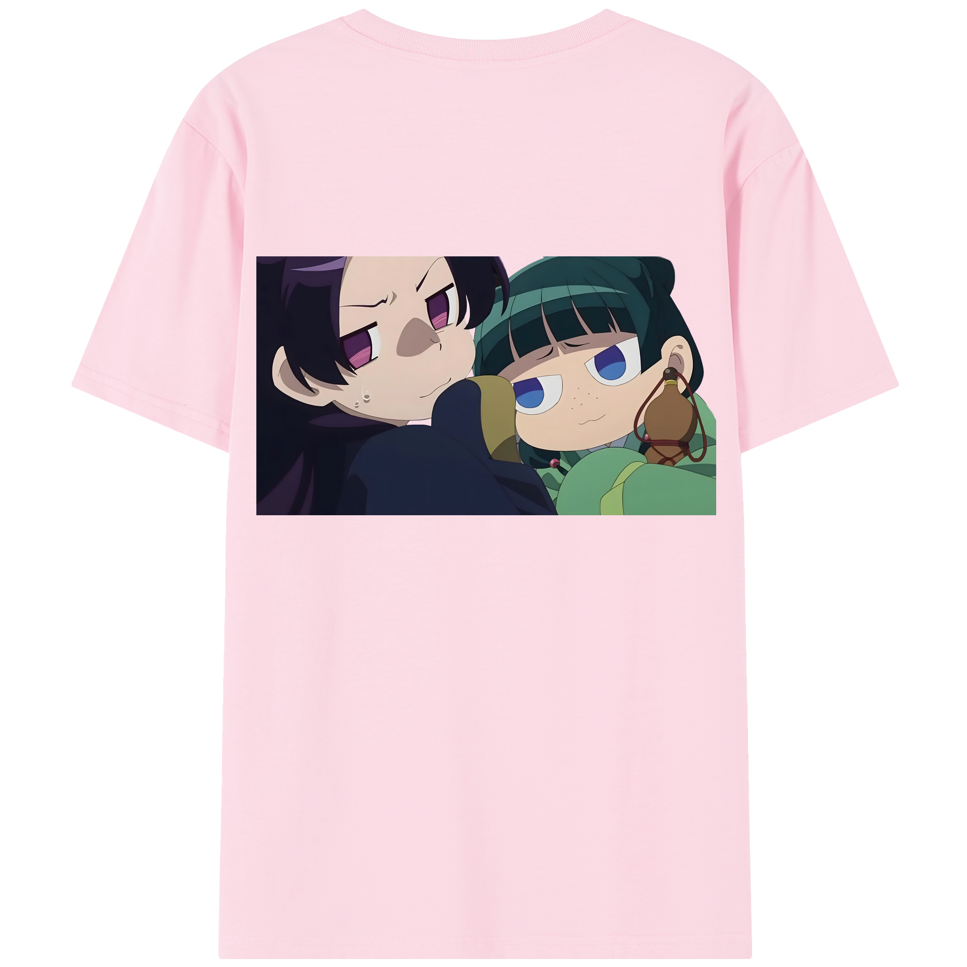 （画像用） 薬屋のひとりごと The Apothecary Diaries 綿100％半袖Tシャツ（背面プリント）