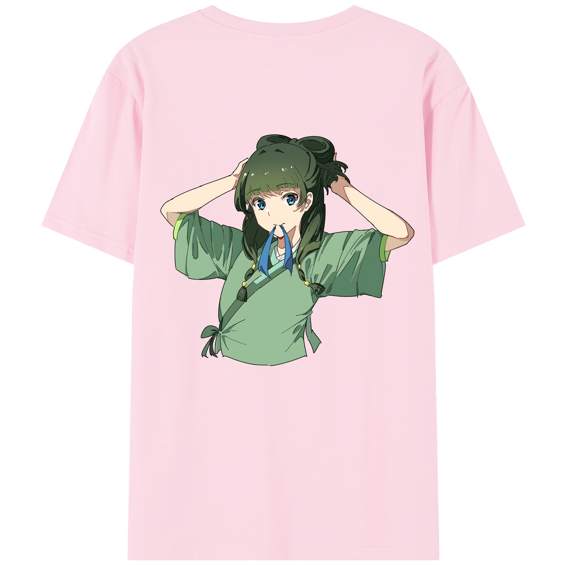 （画像用） 薬屋のひとりごと The Apothecary Diaries 綿100％半袖Tシャツ（背面プリント）