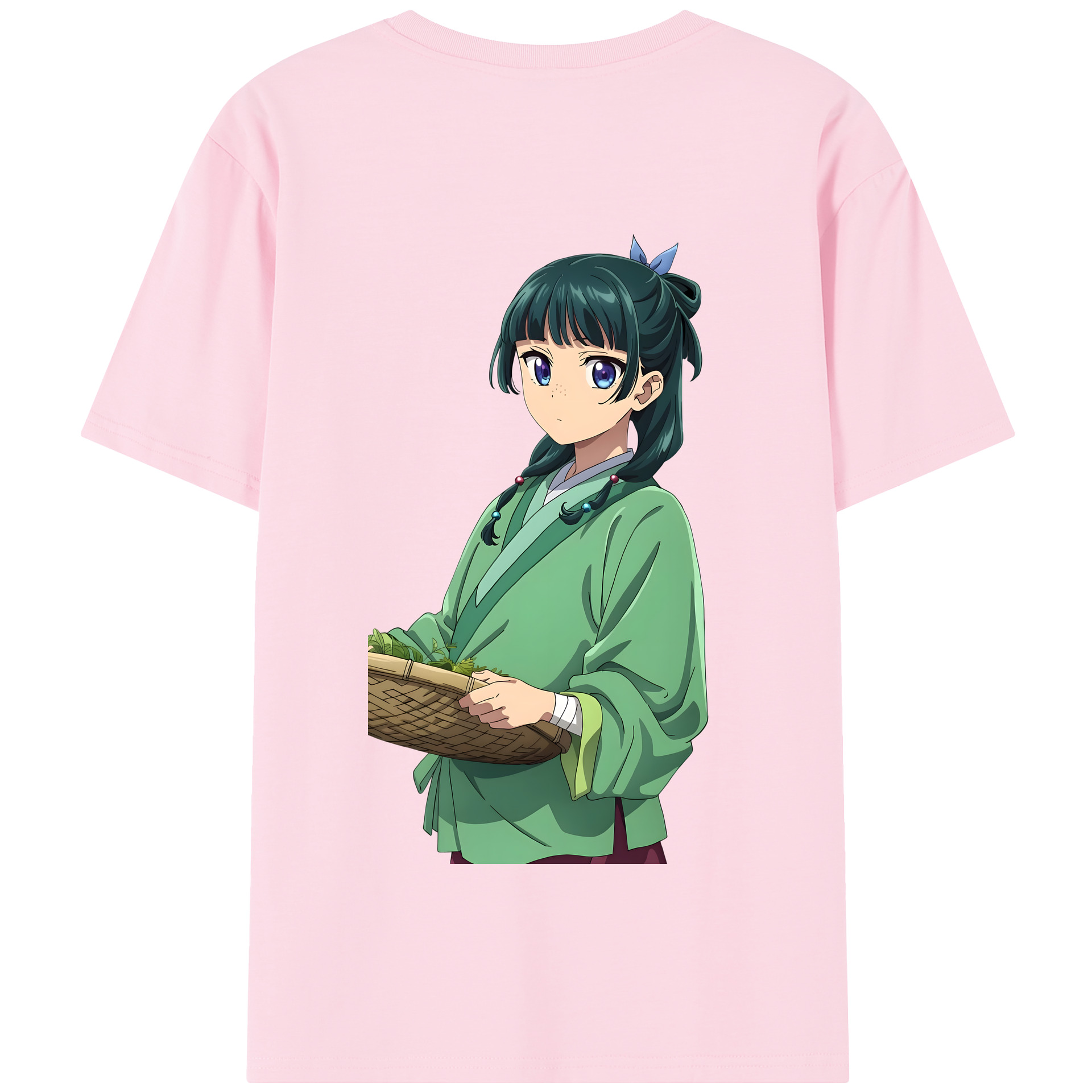 （画像用） 薬屋のひとりごと The Apothecary Diaries 綿100％半袖Tシャツ（背面プリント）