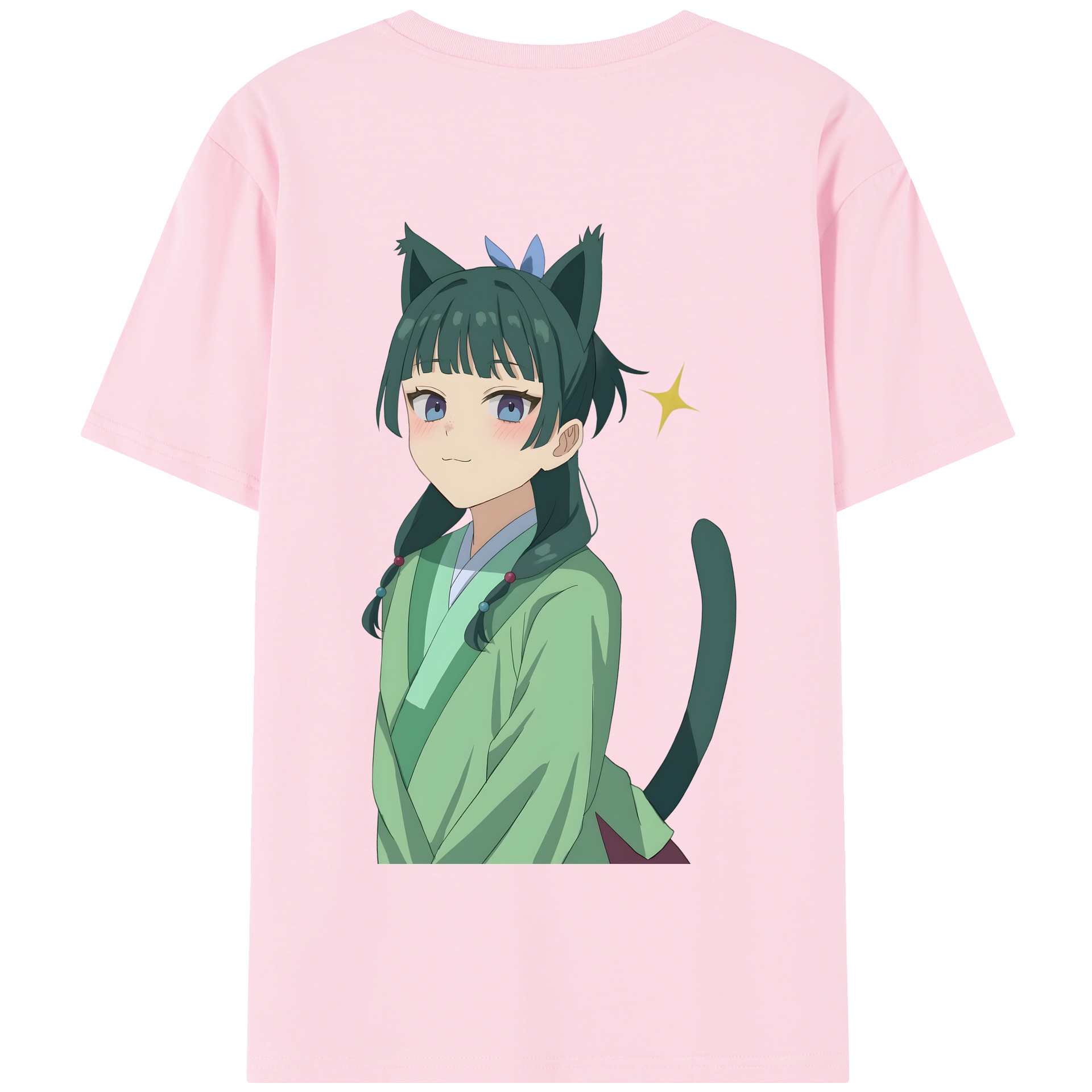 （画像用） 薬屋のひとりごと The Apothecary Diaries 綿100％半袖Tシャツ（背面プリント）
