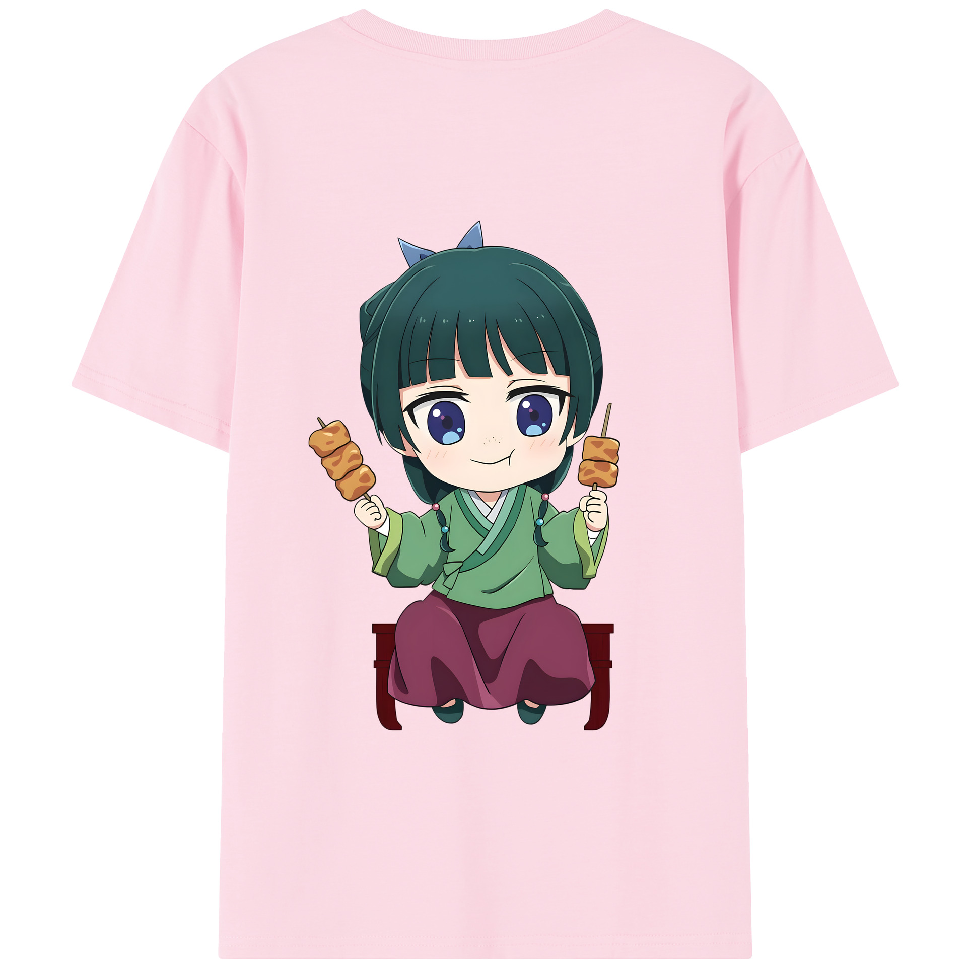（画像用） 薬屋のひとりごと The Apothecary Diaries 綿100％半袖Tシャツ（背面プリント）