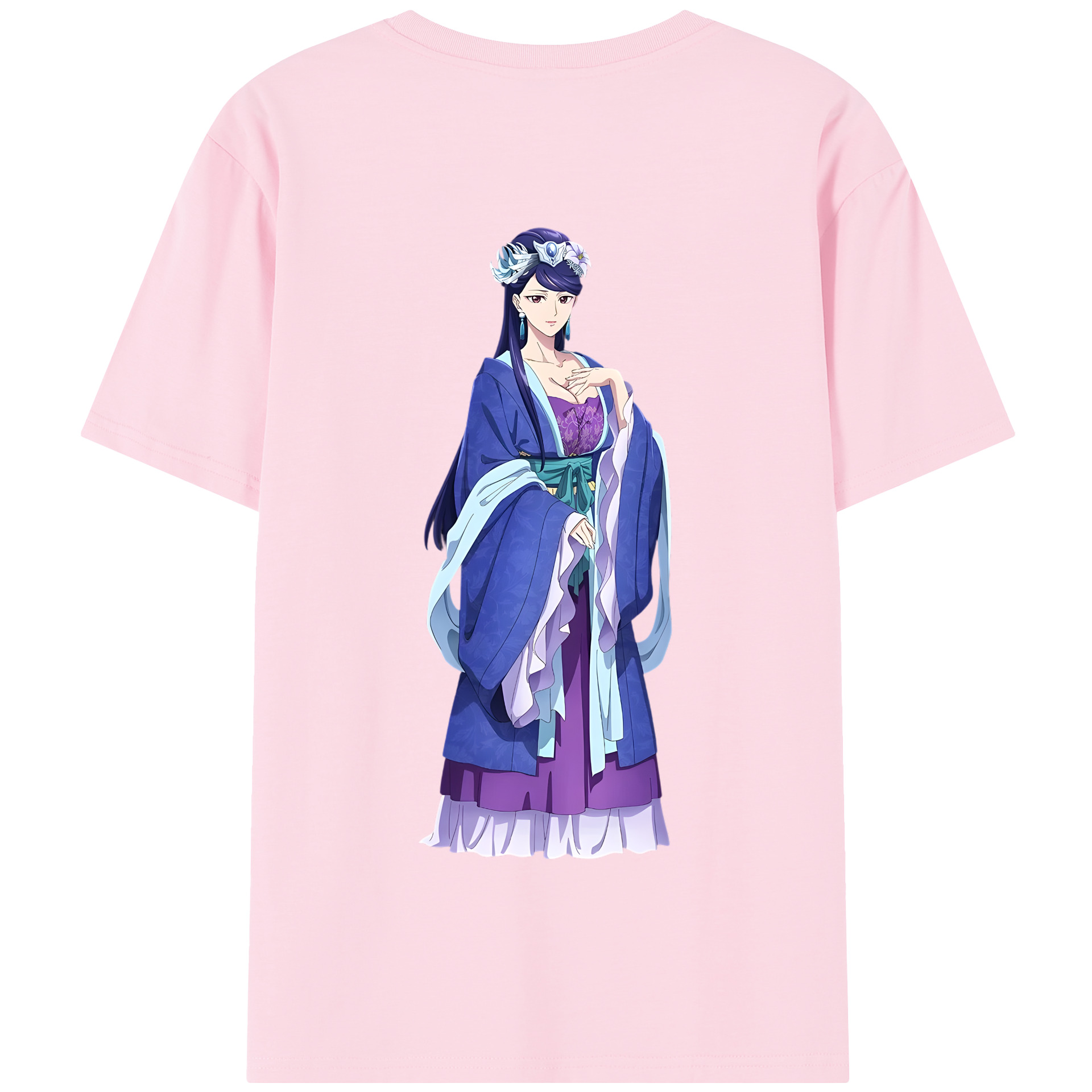（画像用） 薬屋のひとりごと The Apothecary Diaries 綿100％半袖Tシャツ（背面プリント）