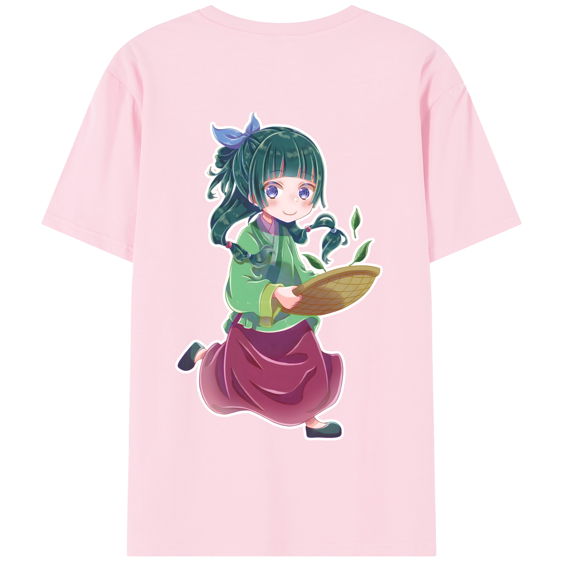 （画像用） 薬屋のひとりごと The Apothecary Diaries 綿100％半袖Tシャツ（背面プリント）