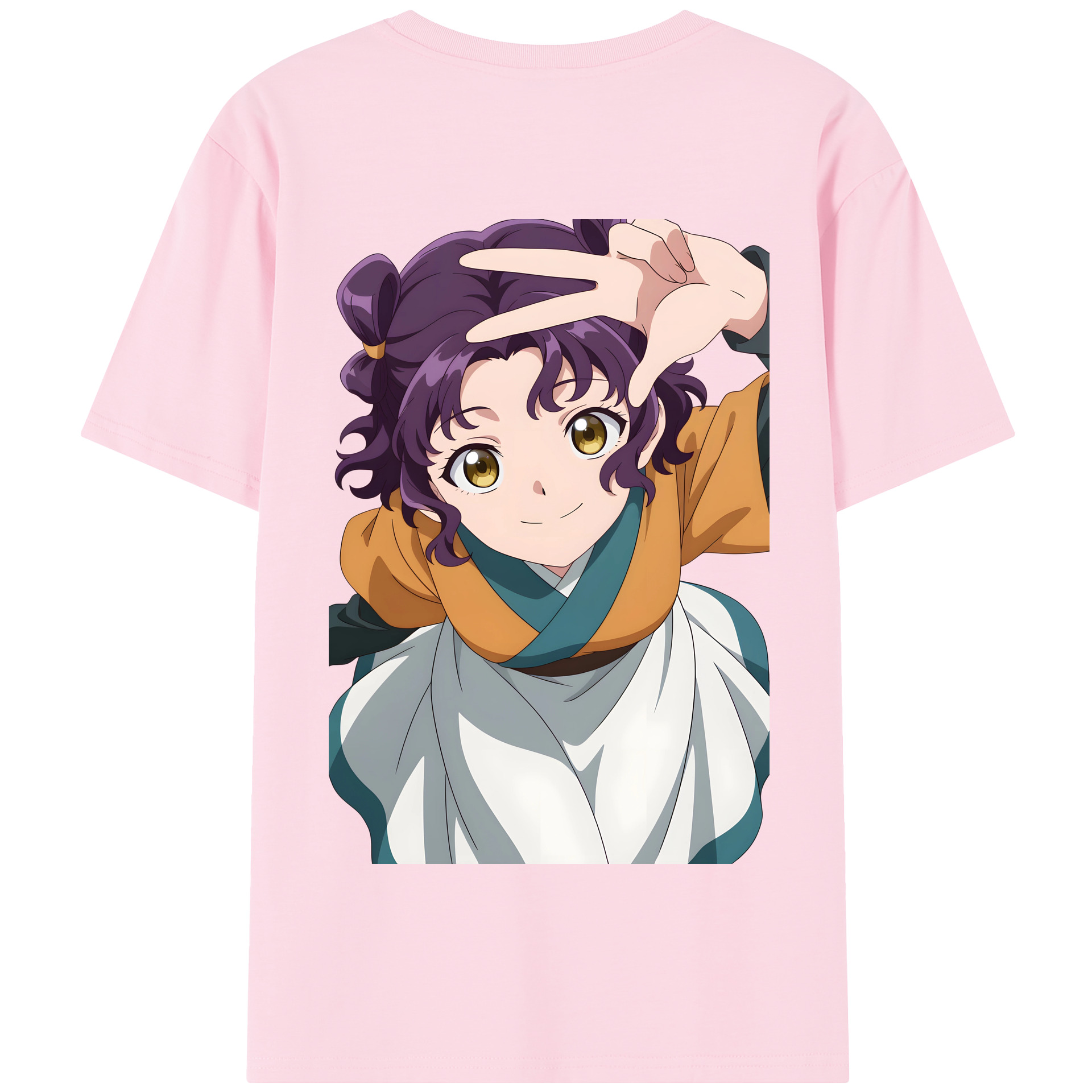 （画像用） 薬屋のひとりごと The Apothecary Diaries 綿100％半袖Tシャツ（背面プリント）