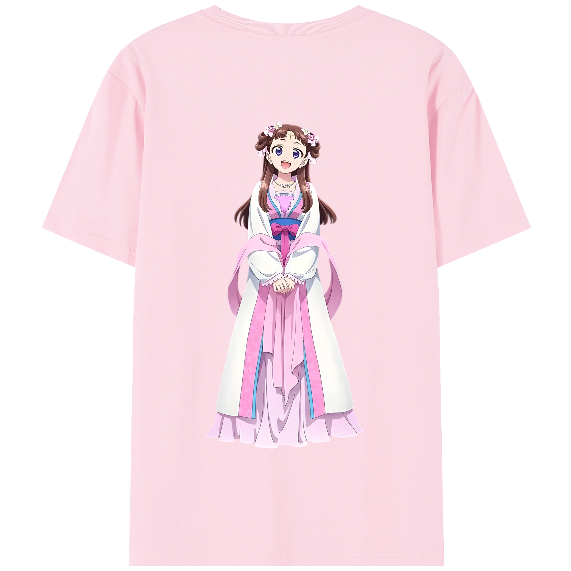 （画像用） 薬屋のひとりごと The Apothecary Diaries 綿100％半袖Tシャツ（背面プリント）