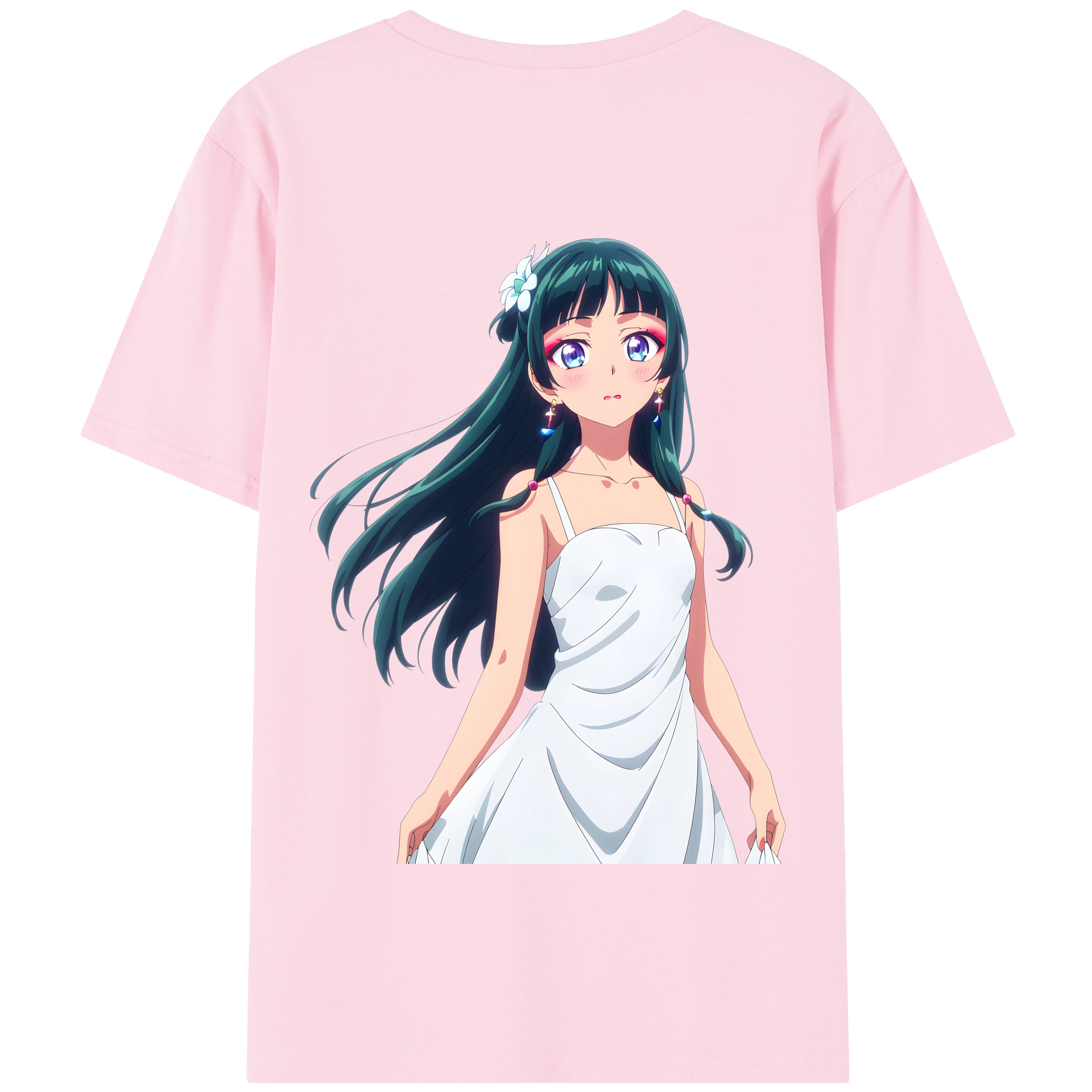 （画像用） 薬屋のひとりごと The Apothecary Diaries 綿100％半袖Tシャツ（背面プリント）