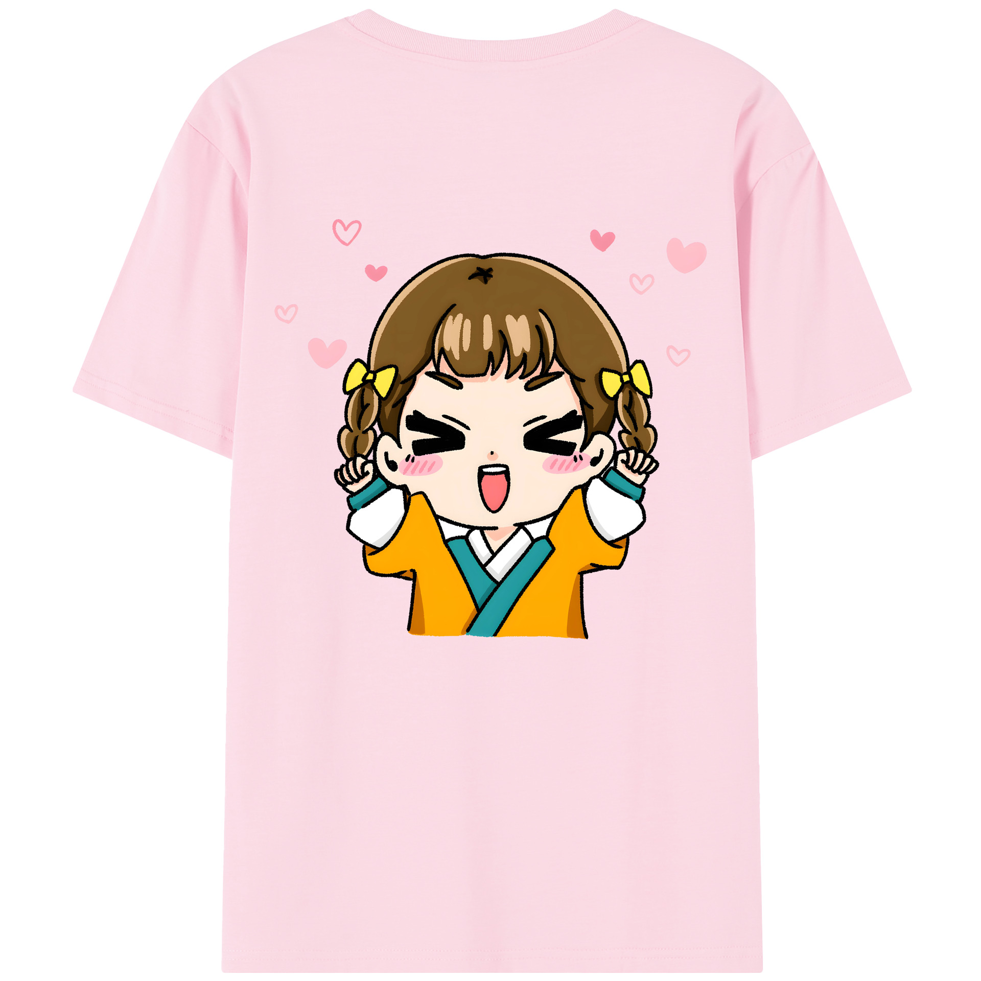 （画像用） 薬屋のひとりごと The Apothecary Diaries 綿100％半袖Tシャツ（背面プリント）