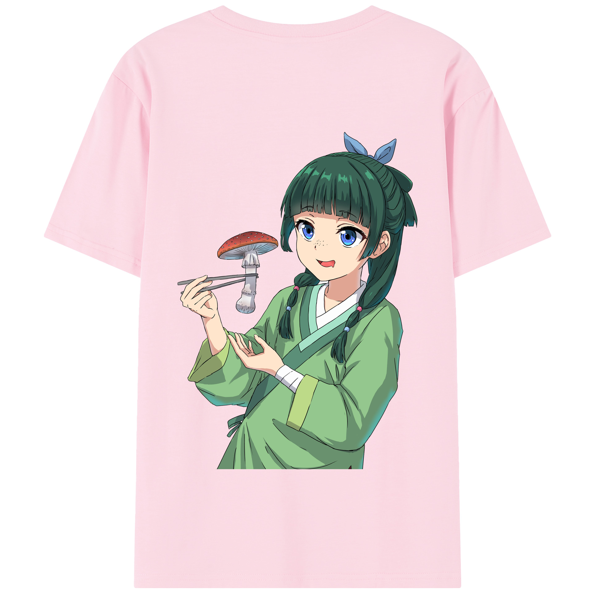 （画像用） 薬屋のひとりごと The Apothecary Diaries 綿100％半袖Tシャツ（背面プリント）