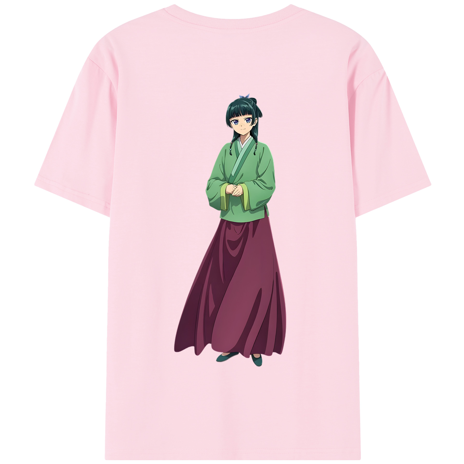 （画像用） 薬屋のひとりごと The Apothecary Diaries 綿100％半袖Tシャツ（背面プリント）