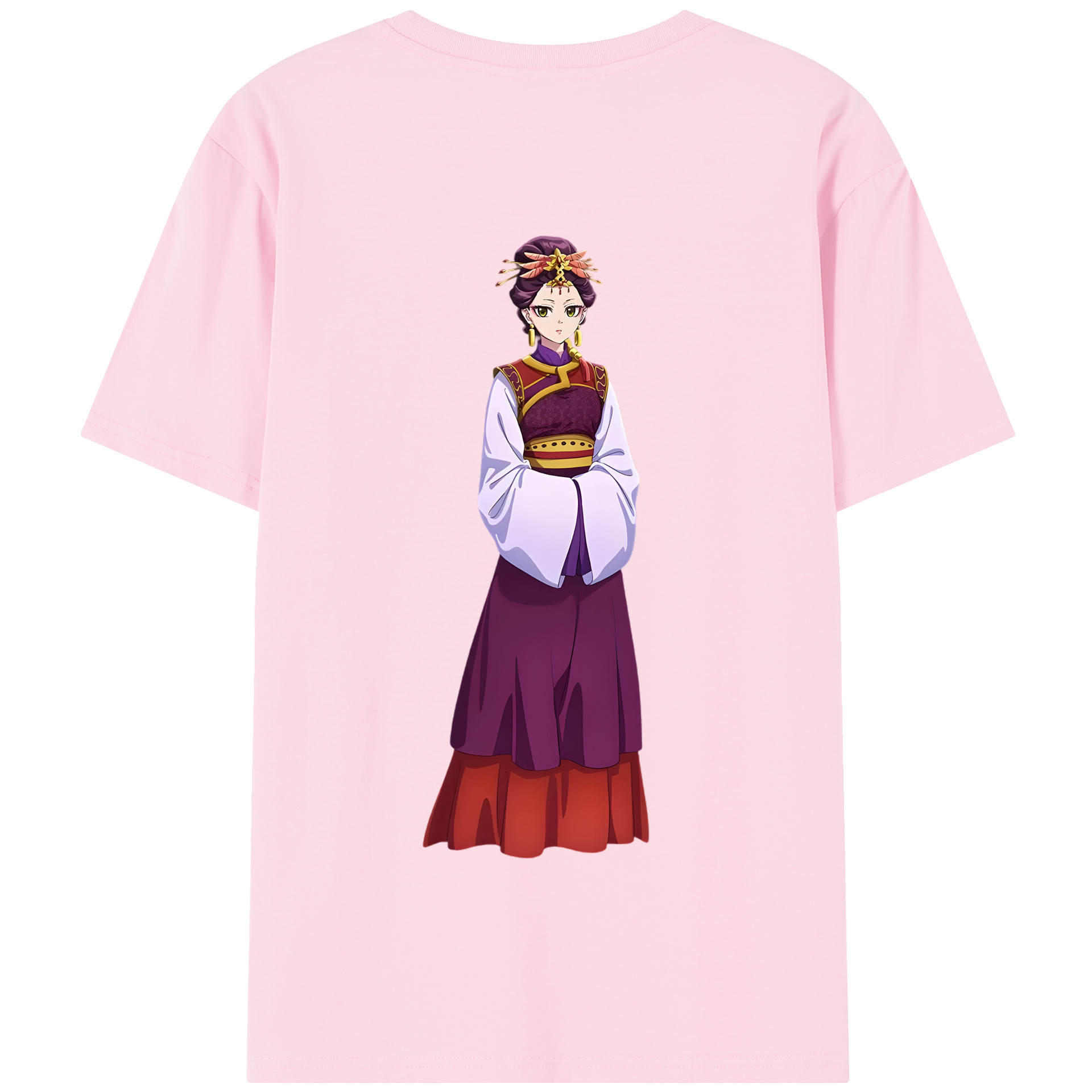 （画像用） 薬屋のひとりごと The Apothecary Diaries 綿100％半袖Tシャツ（背面プリント）