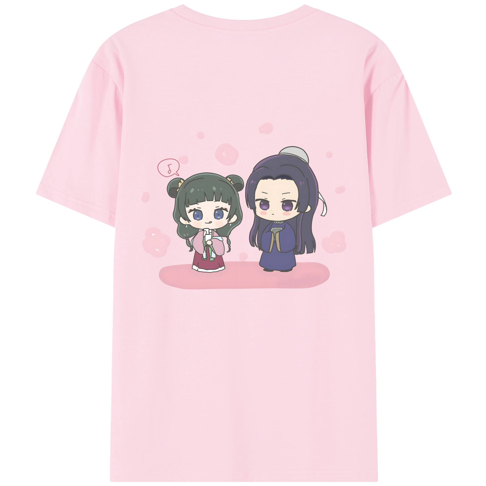 （画像用） 薬屋のひとりごと The Apothecary Diaries 綿100％半袖Tシャツ（背面プリント）