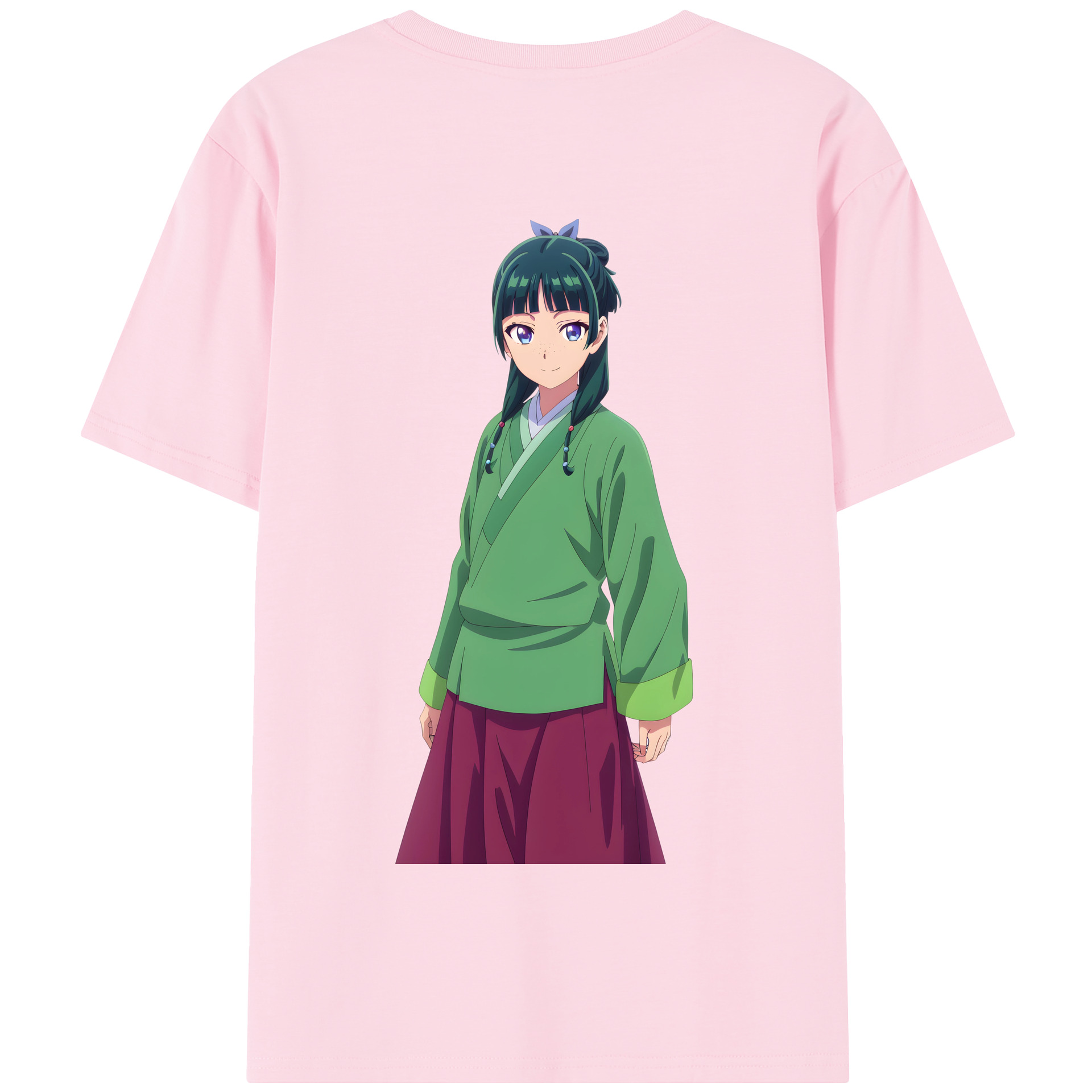 （画像用） 薬屋のひとりごと The Apothecary Diaries 綿100％半袖Tシャツ（背面プリント）