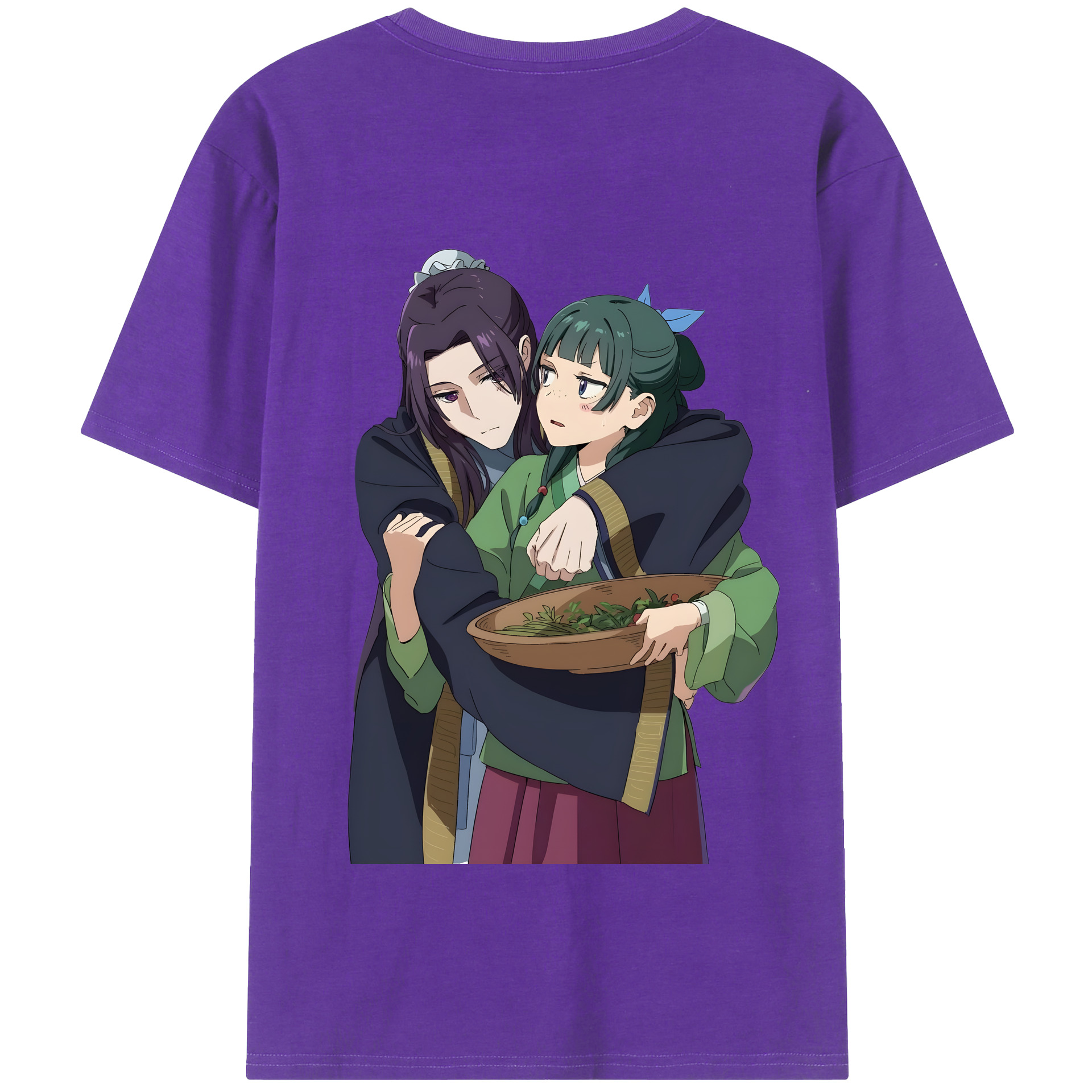 （画像用） 薬屋のひとりごと The Apothecary Diaries 綿100％半袖Tシャツ（背面プリント）
