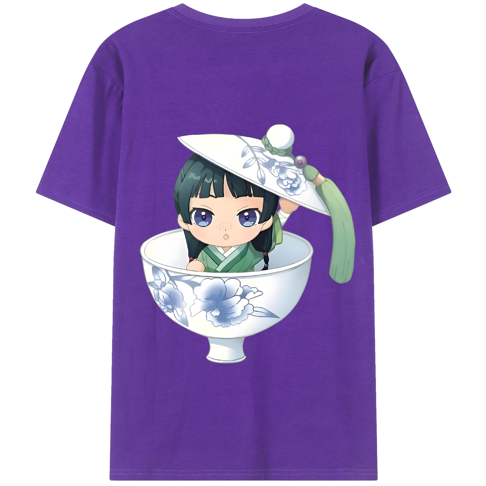 （画像用） 薬屋のひとりごと The Apothecary Diaries 綿100％半袖Tシャツ（背面プリント）