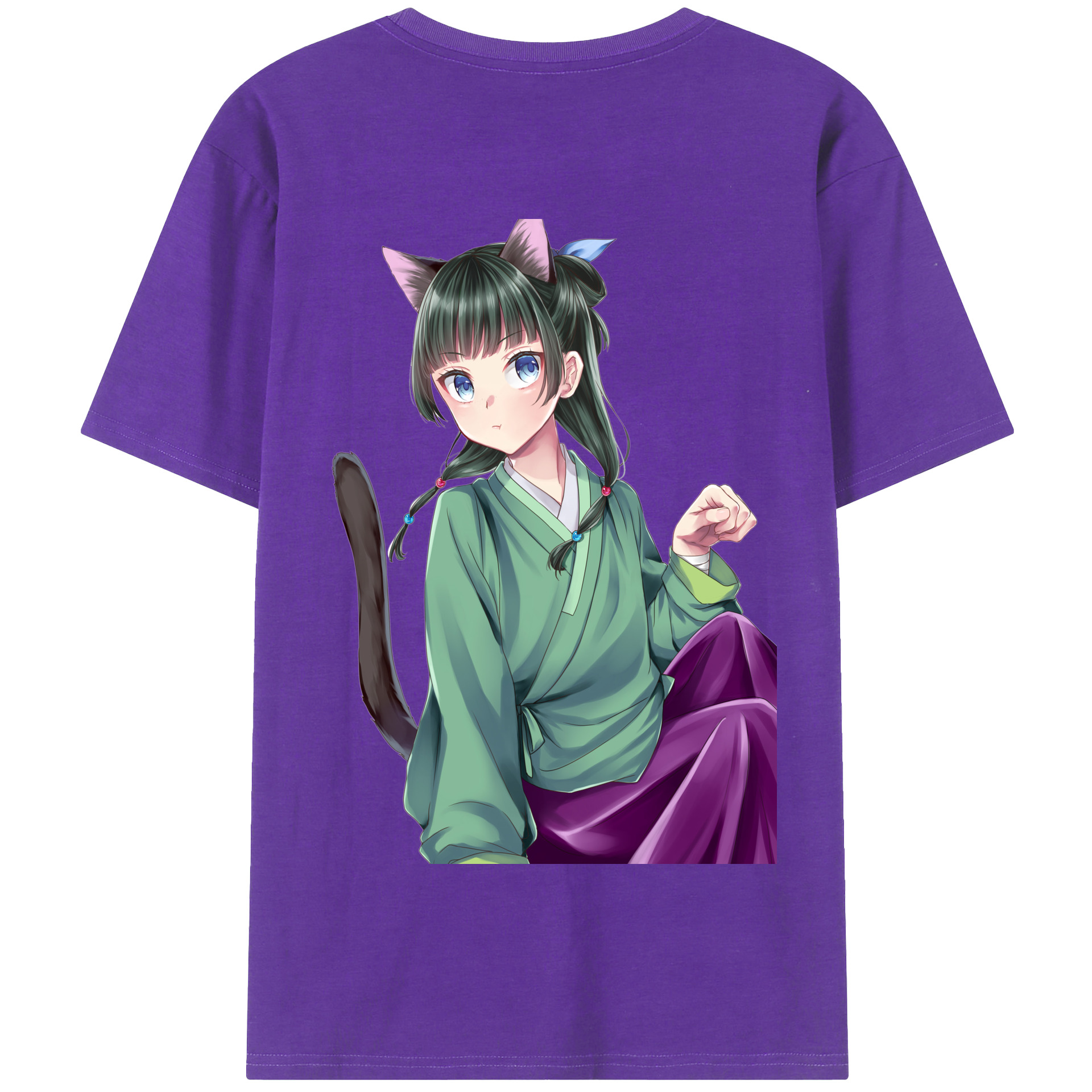 （画像用） 薬屋のひとりごと The Apothecary Diaries 綿100％半袖Tシャツ（背面プリント）
