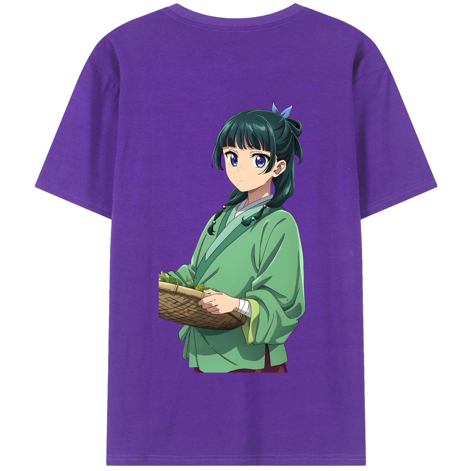（画像用） 薬屋のひとりごと The Apothecary Diaries 綿100％半袖Tシャツ（背面プリント）