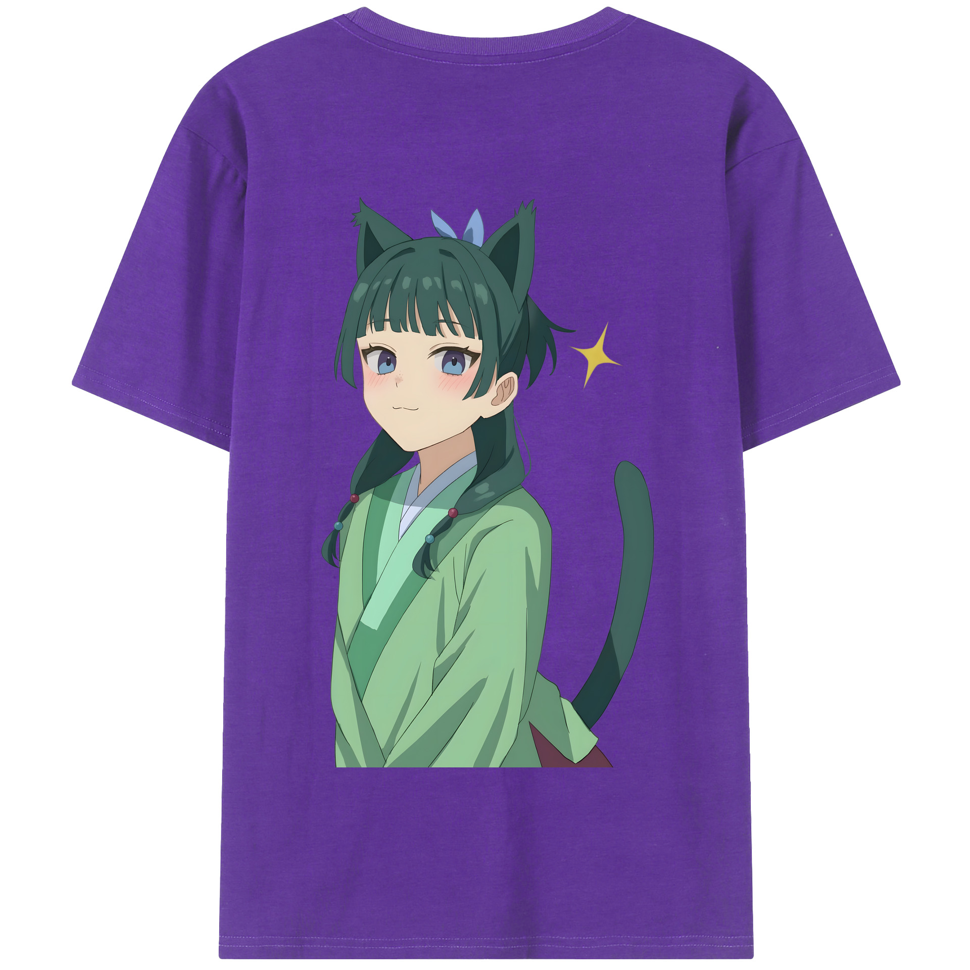 （画像用） 薬屋のひとりごと The Apothecary Diaries 綿100％半袖Tシャツ（背面プリント）