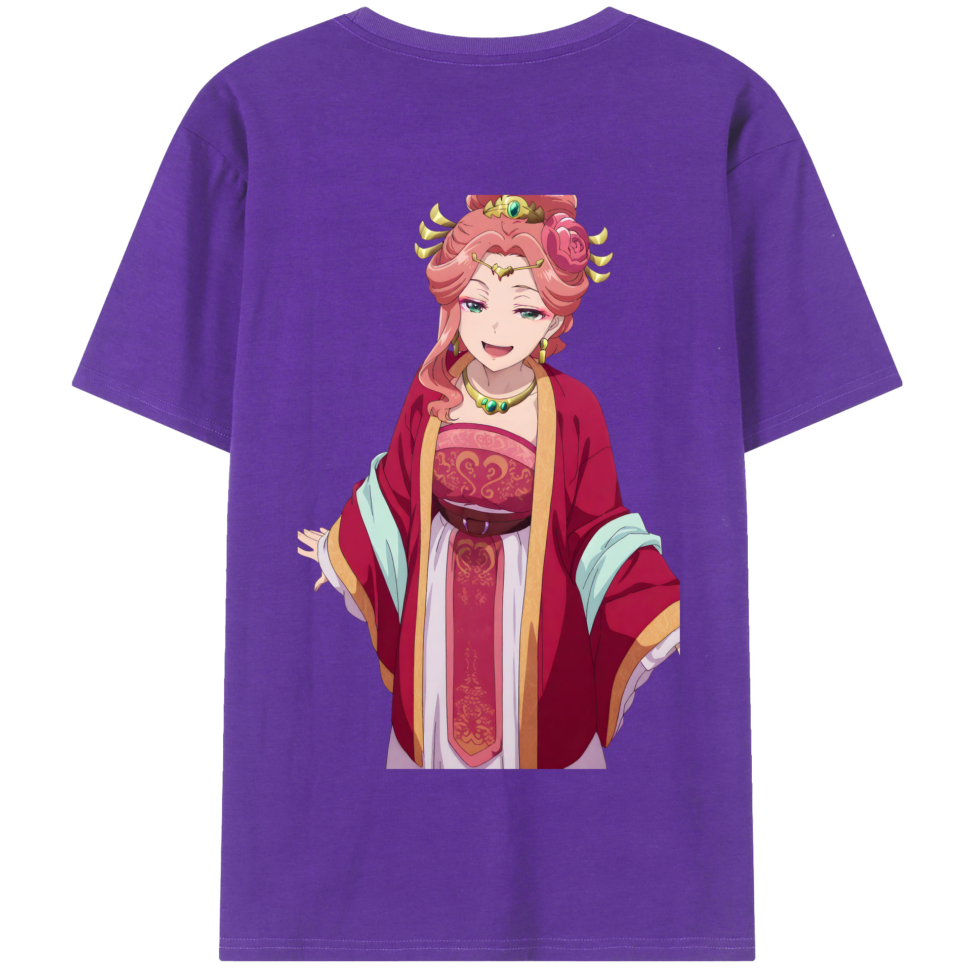 （画像用） 薬屋のひとりごと The Apothecary Diaries 綿100％半袖Tシャツ（背面プリント）