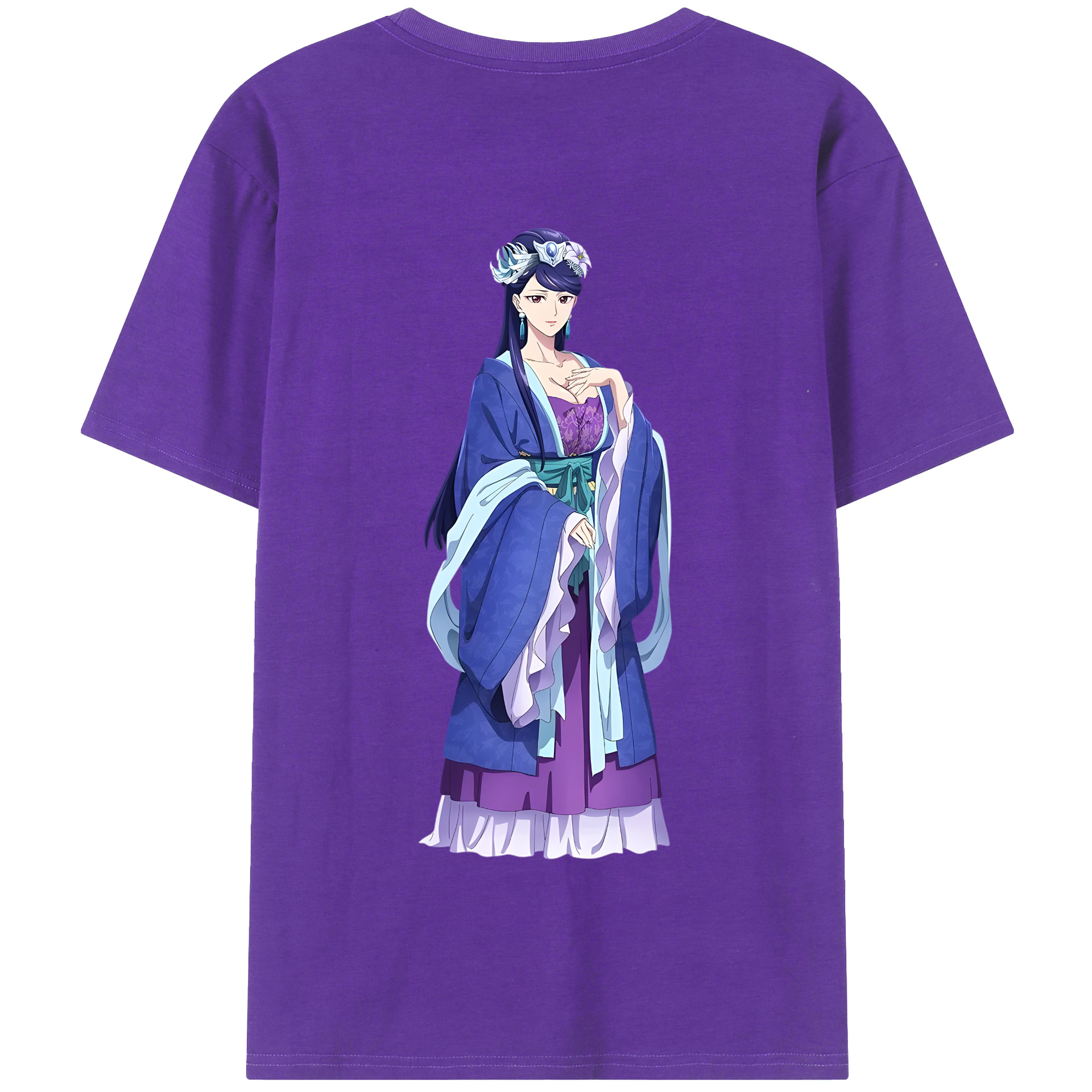 （画像用） 薬屋のひとりごと The Apothecary Diaries 綿100％半袖Tシャツ（背面プリント）