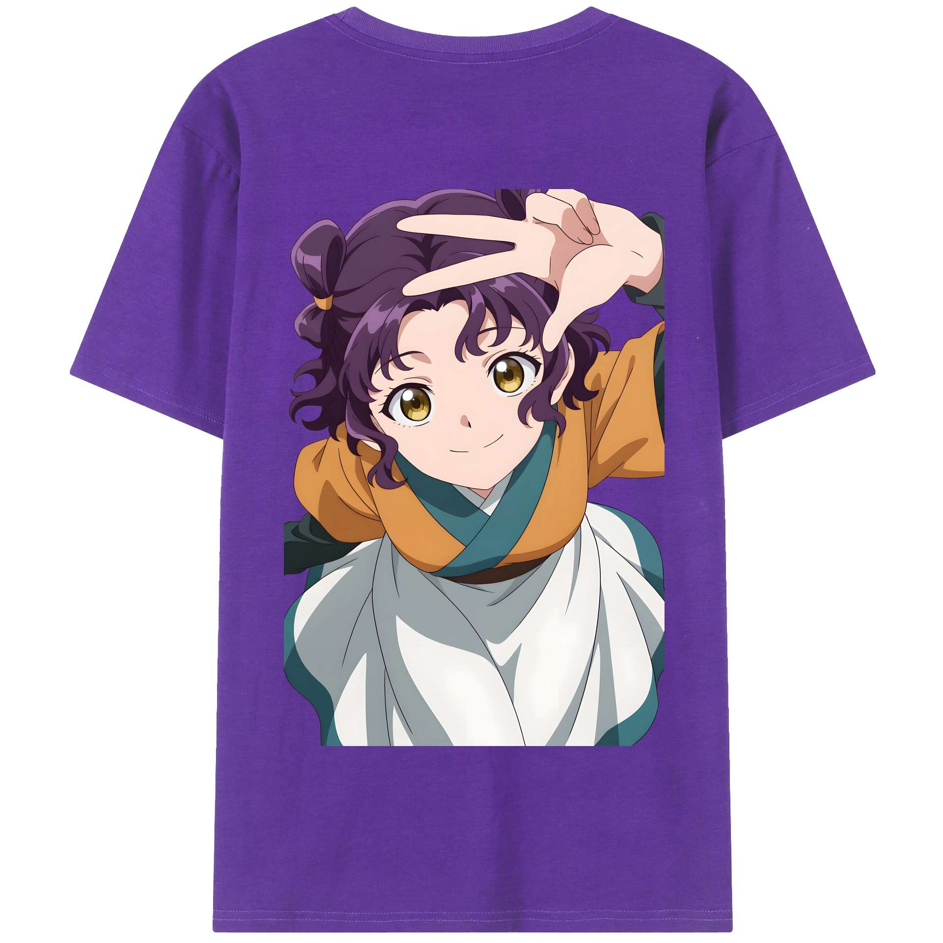 （画像用） 薬屋のひとりごと The Apothecary Diaries 綿100％半袖Tシャツ（背面プリント）