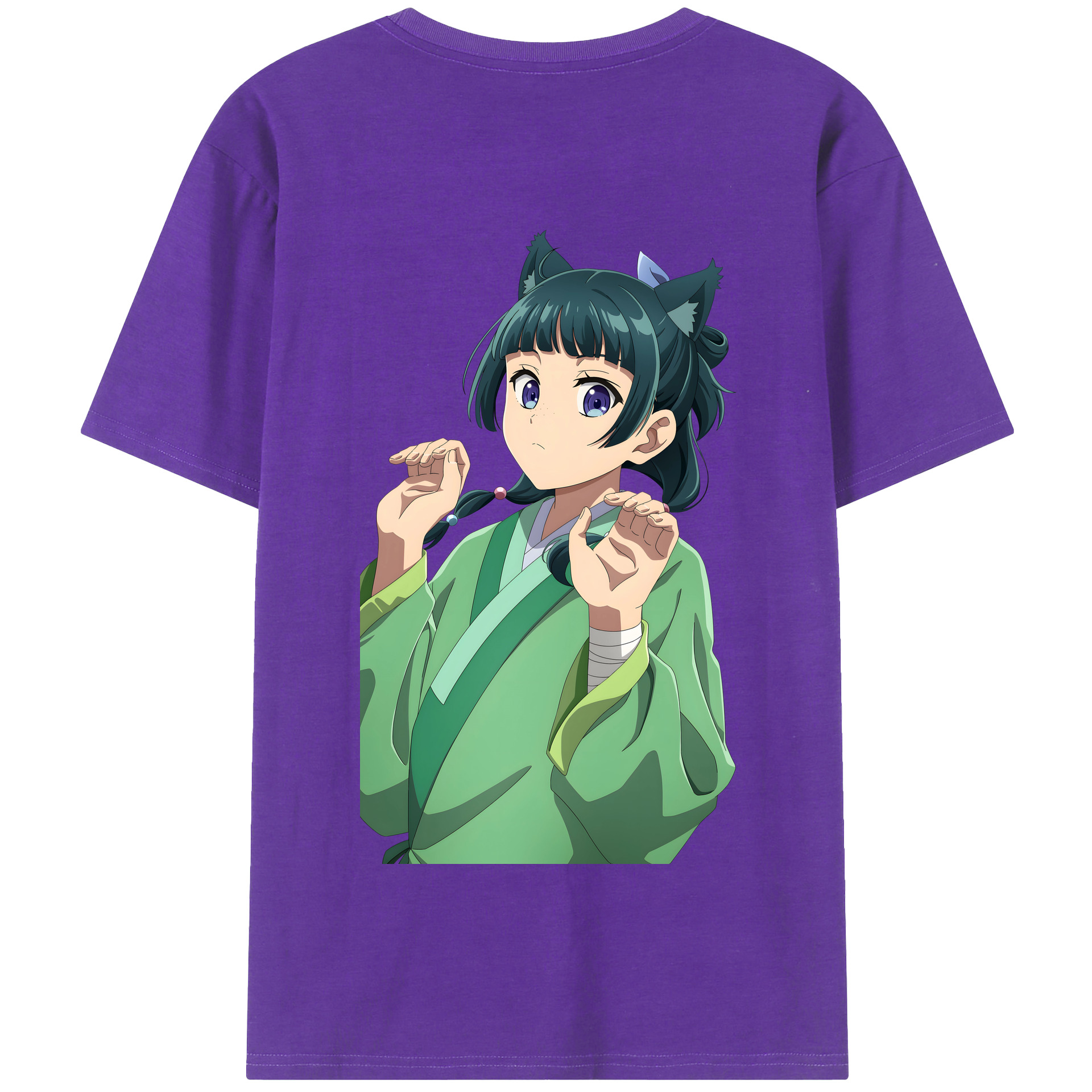 （画像用） 薬屋のひとりごと The Apothecary Diaries 綿100％半袖Tシャツ（背面プリント）