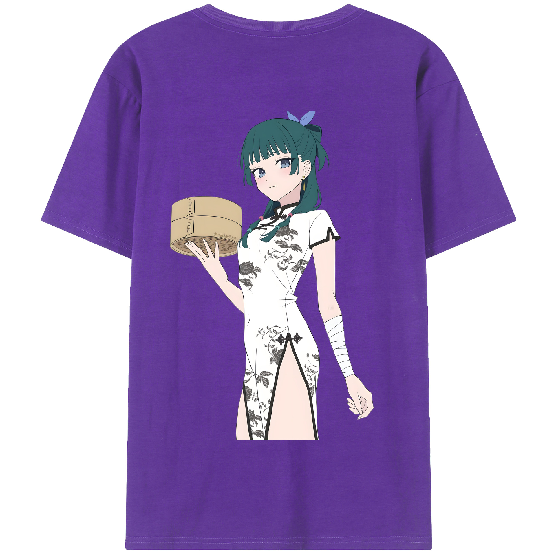 （画像用） 薬屋のひとりごと The Apothecary Diaries 綿100％半袖Tシャツ（背面プリント）